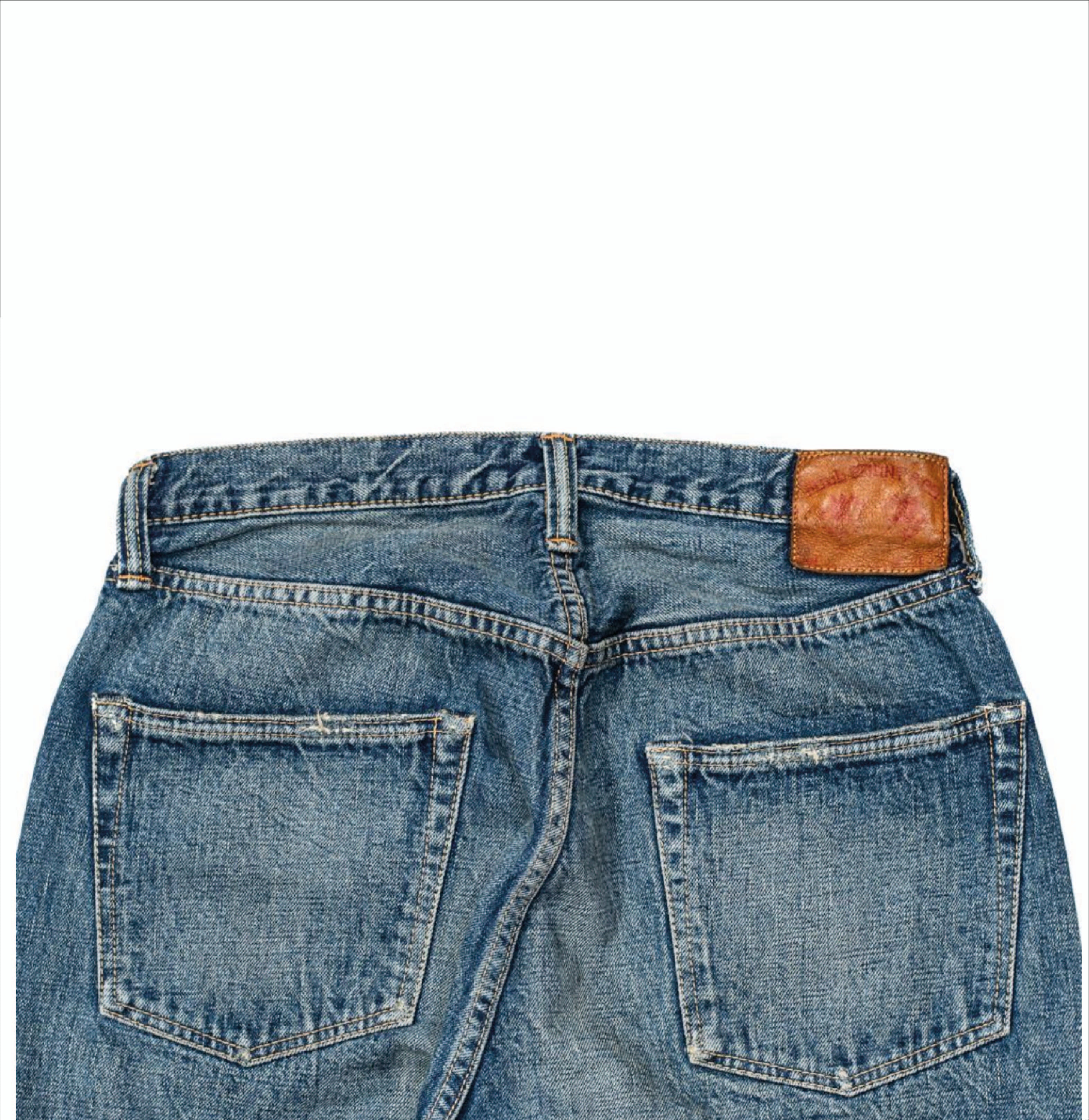 0105 13.7oz Wide Straight Jean - 'Dartford' Wash