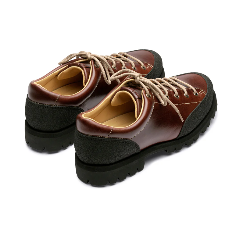 Burrows & Hare Montana Boot in Lisse America - Blake stitch and rubber bumper detail