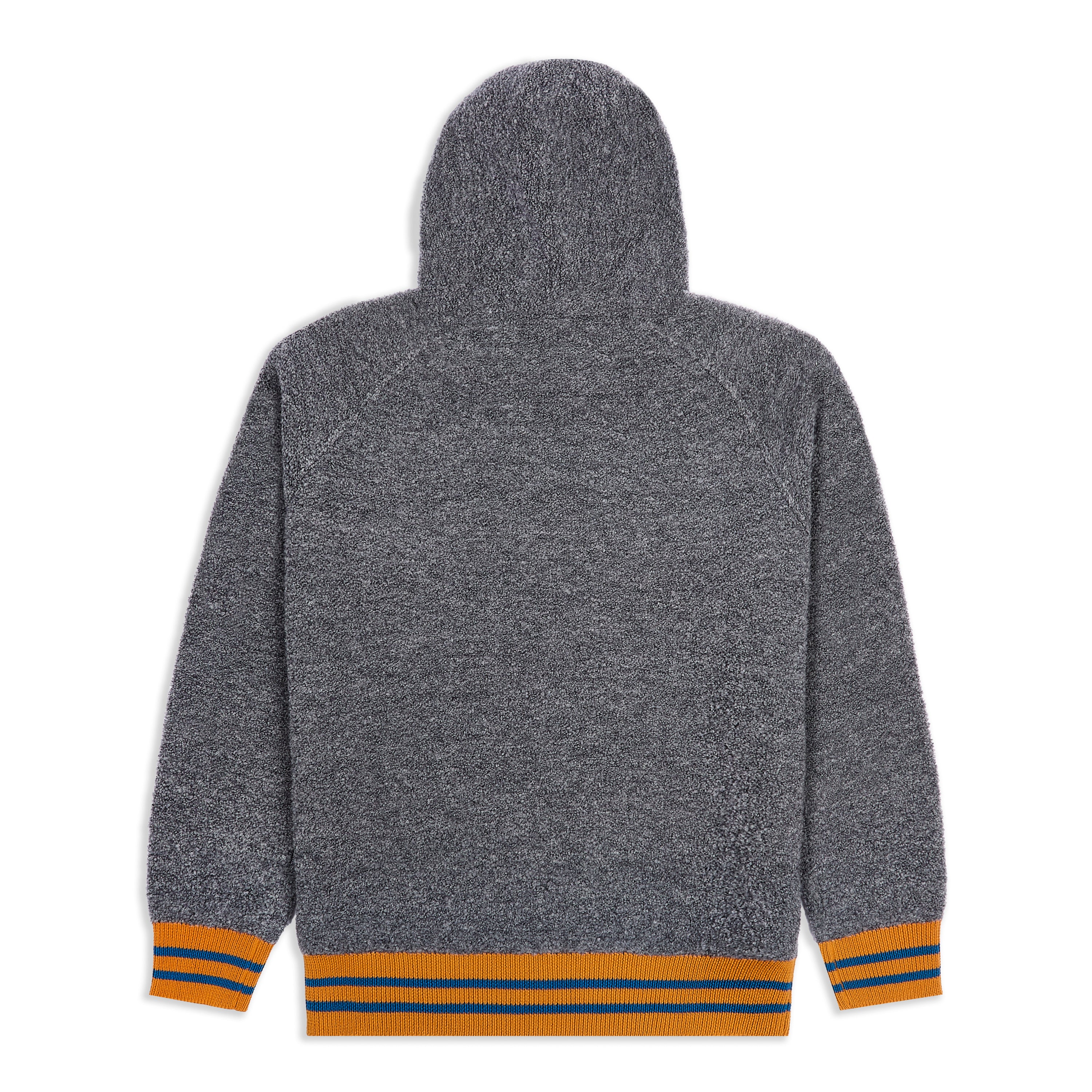 Gallia Merino Hoodie Charcoal Grey/Yellow