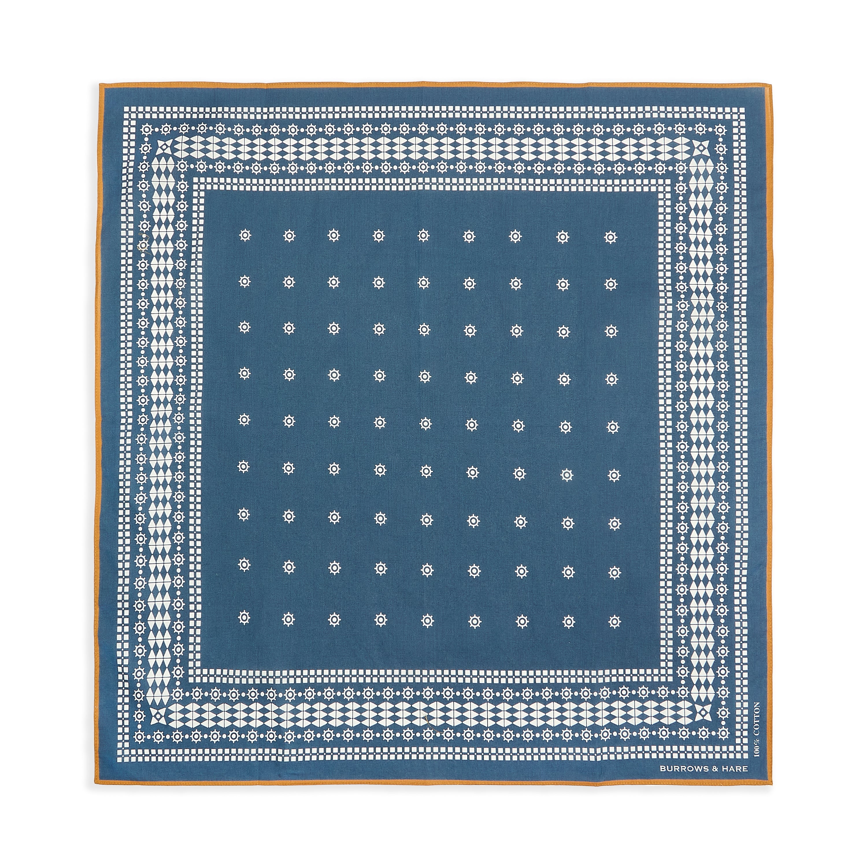 Burrows & Hare Star Bandana - Blue