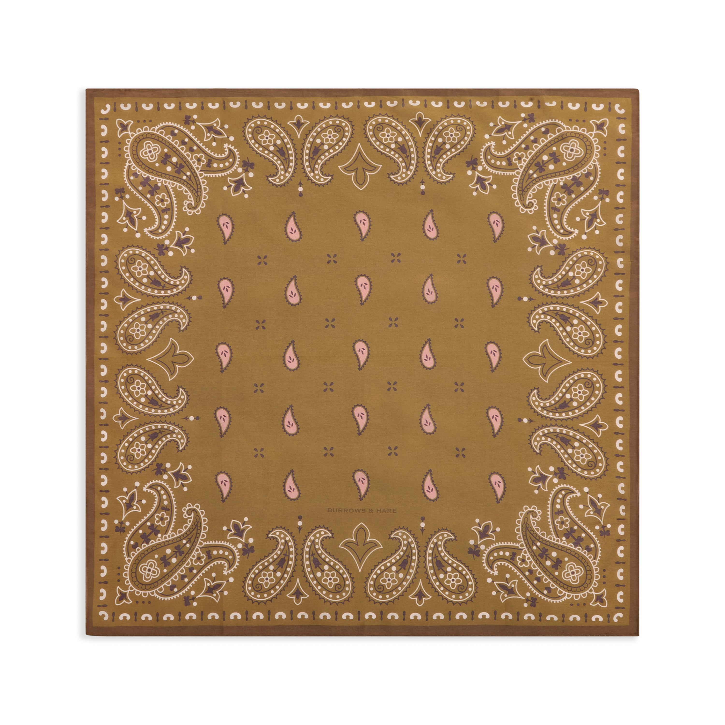 Paisley Bandana Green
