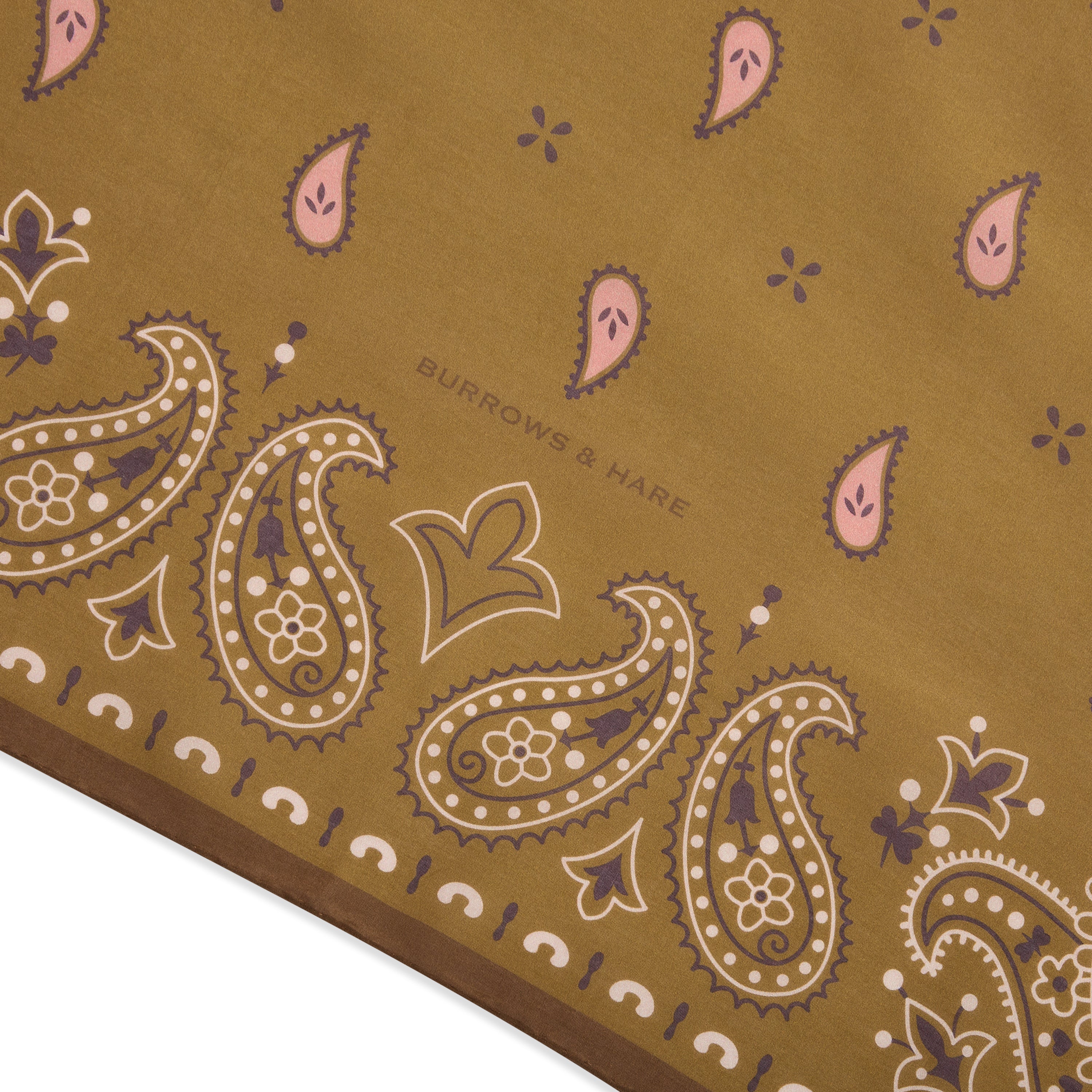 Paisley Bandana Green