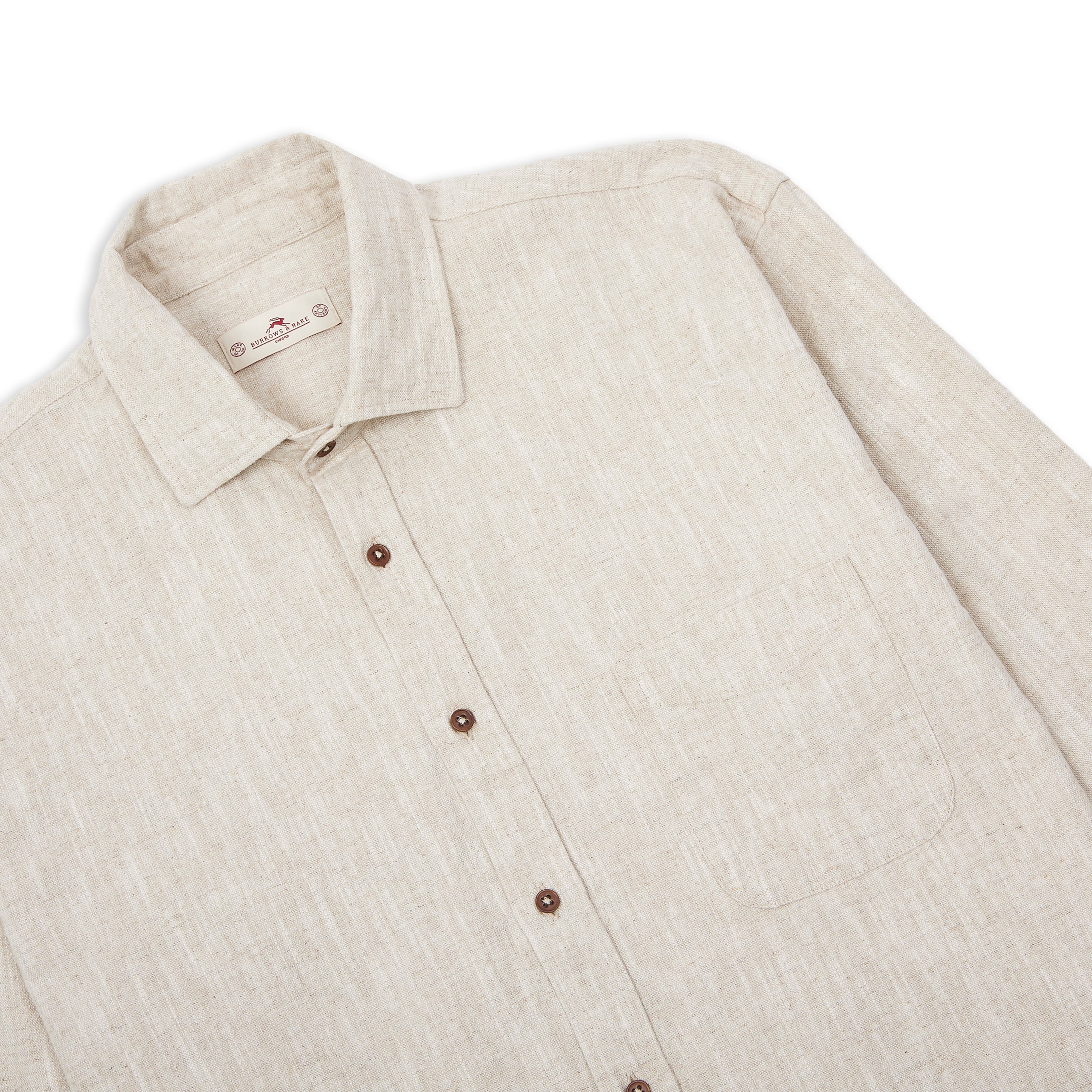 Linen Shirt - Beige