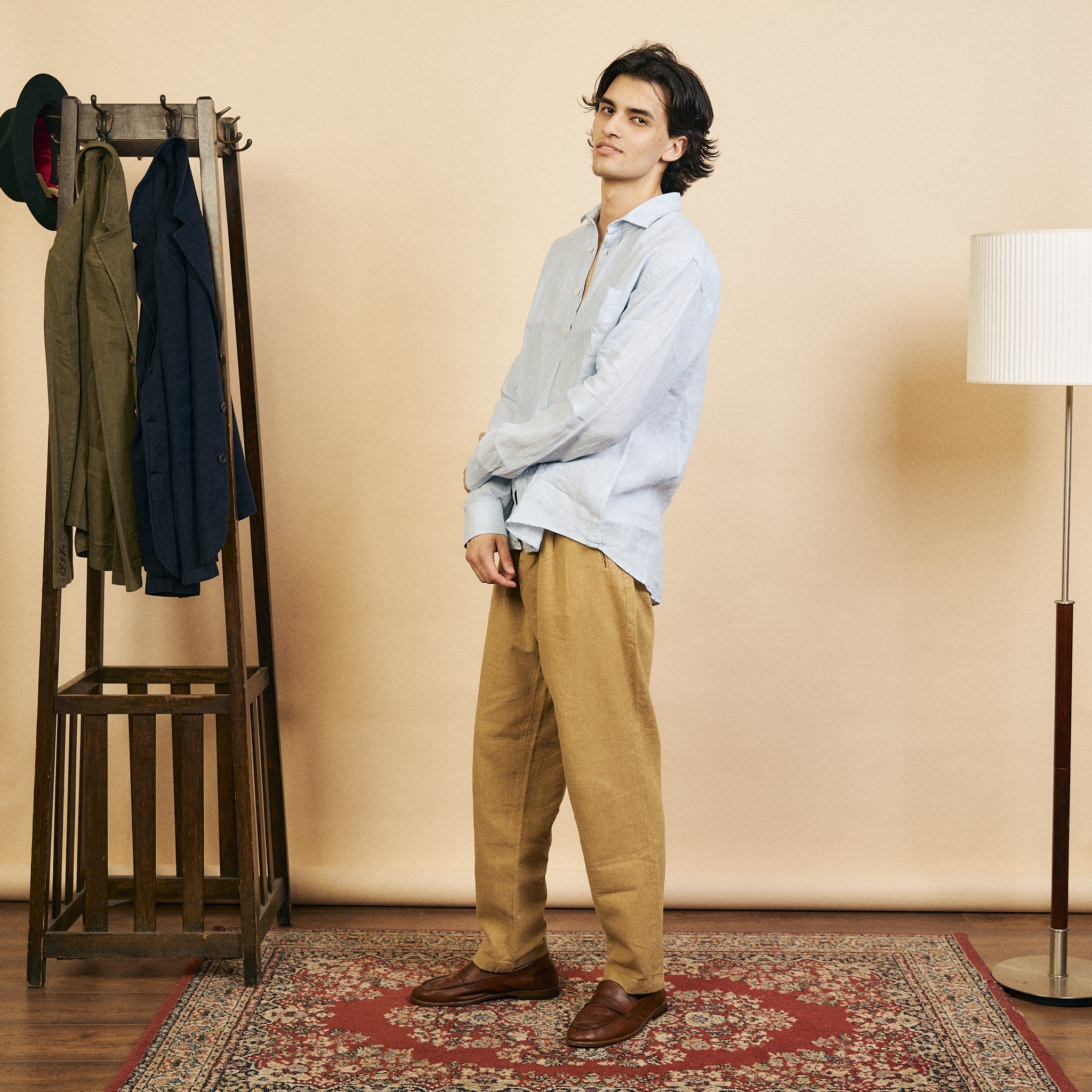Linen Hythe Shirt - Sky