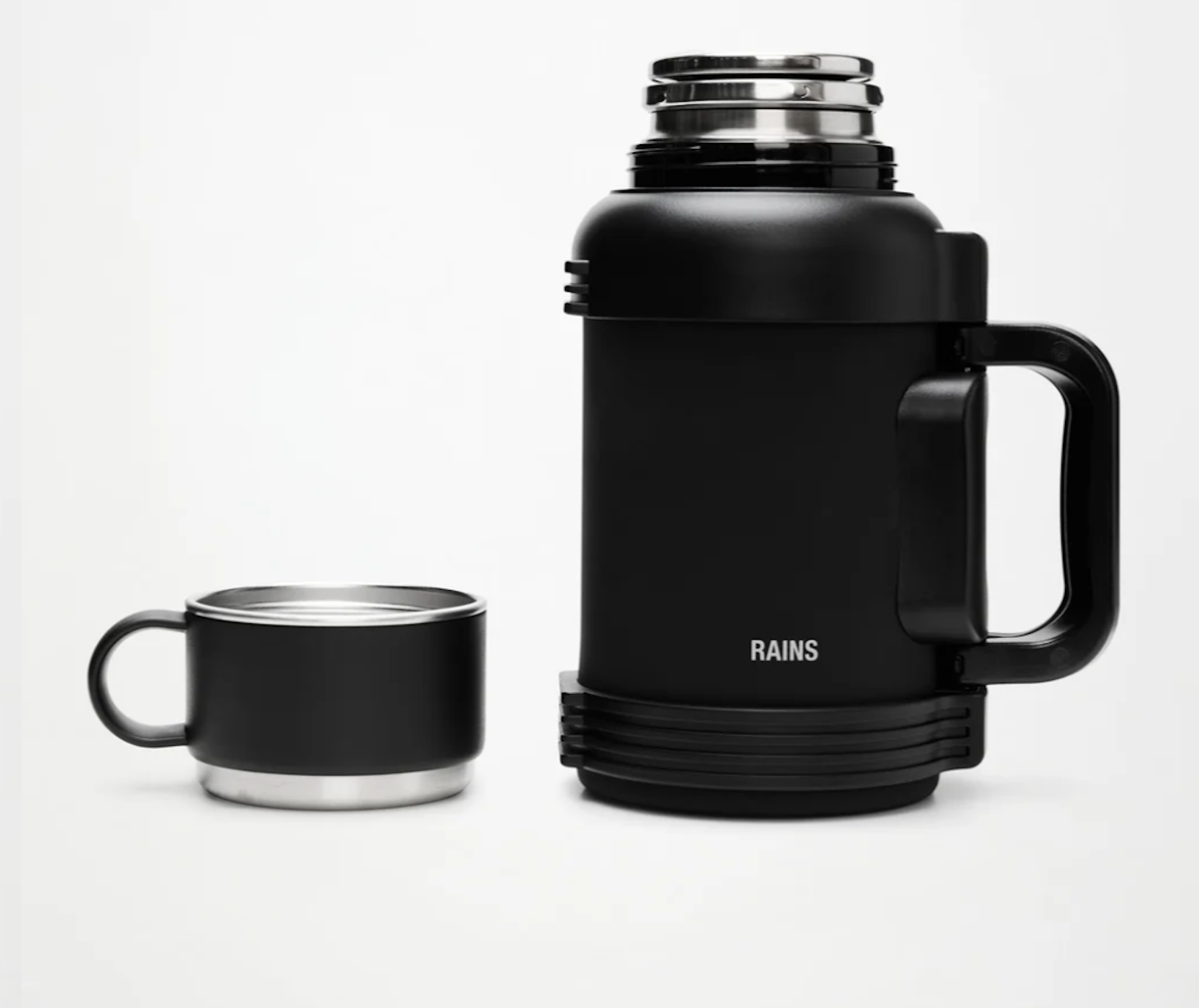 Stainless Steel Tumbler Vacuum Flask - Black