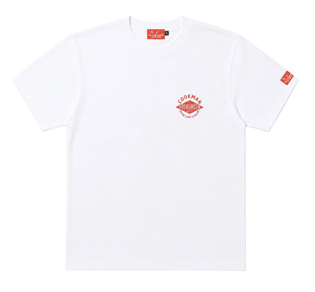 T-Shirt Fatburger First Location - White