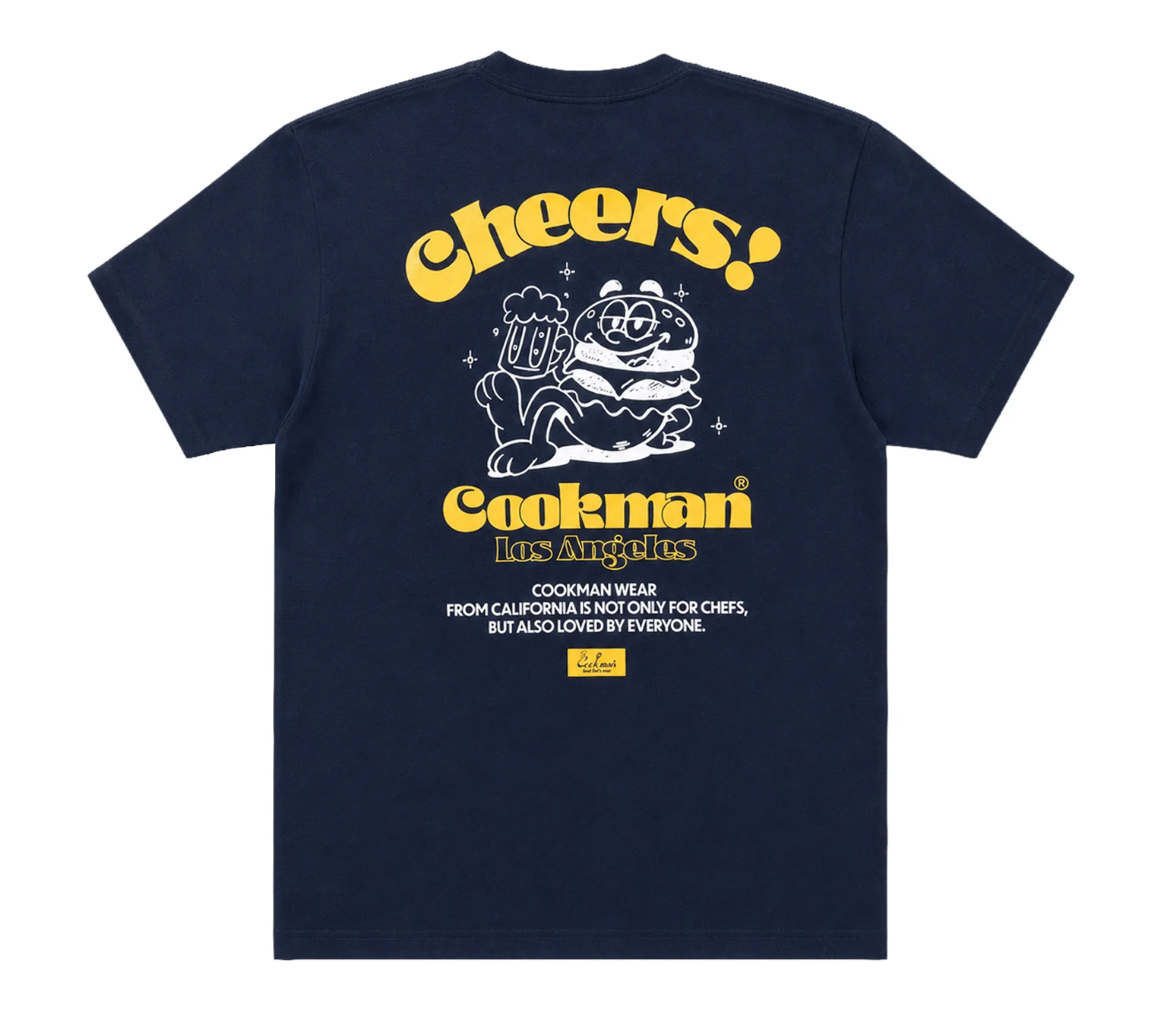 T-Shirt Cheers Burgers - Navy