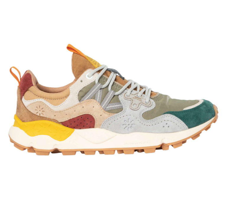 Yamano 3 Suede/Nylon Dark Petrol Light grey Mud