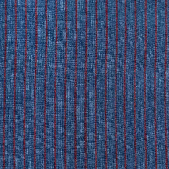 Lisboa Handwoven Trouser - Stripe Blue