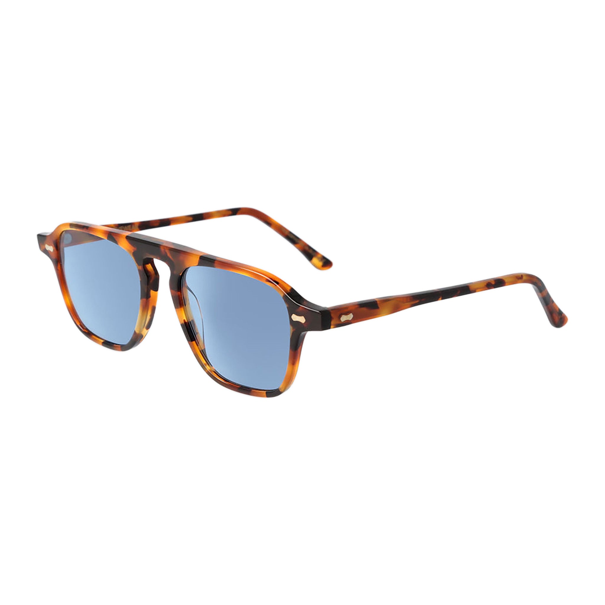 Eyewear Panama Sunglasses - Amber Tortoise/Blue