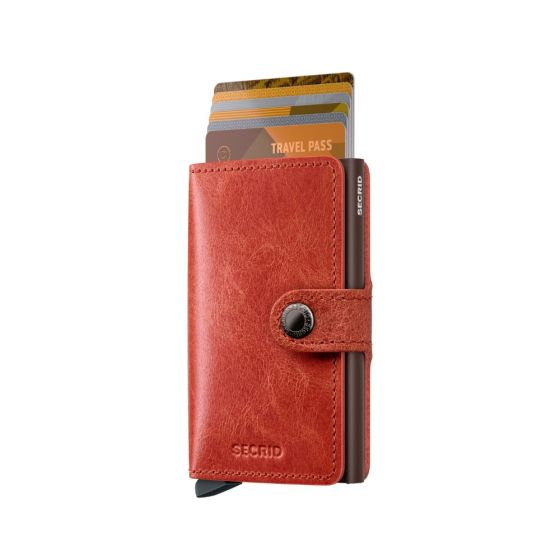 RFID Miniwallet - Vintage Orange