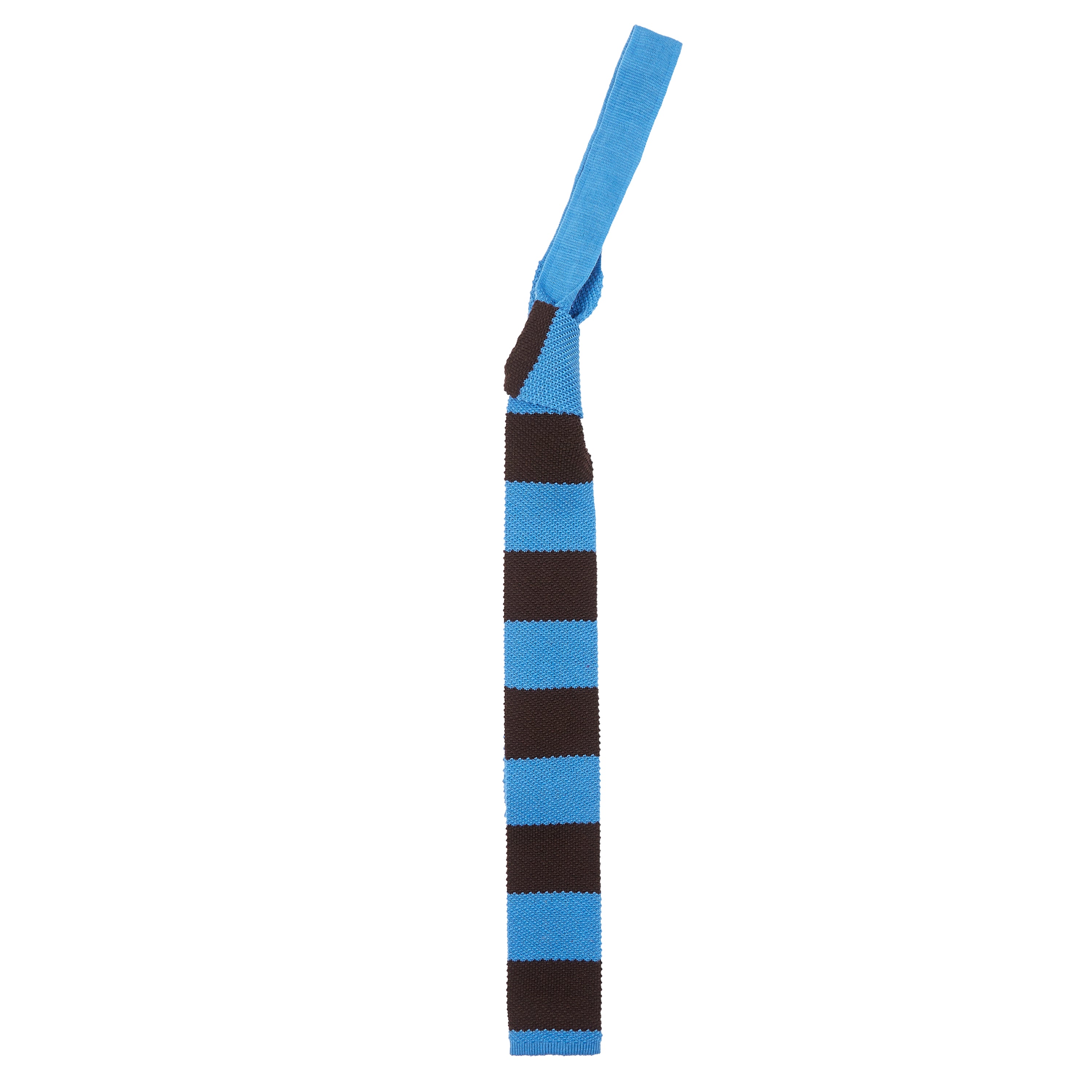 Tie Blue & Brown