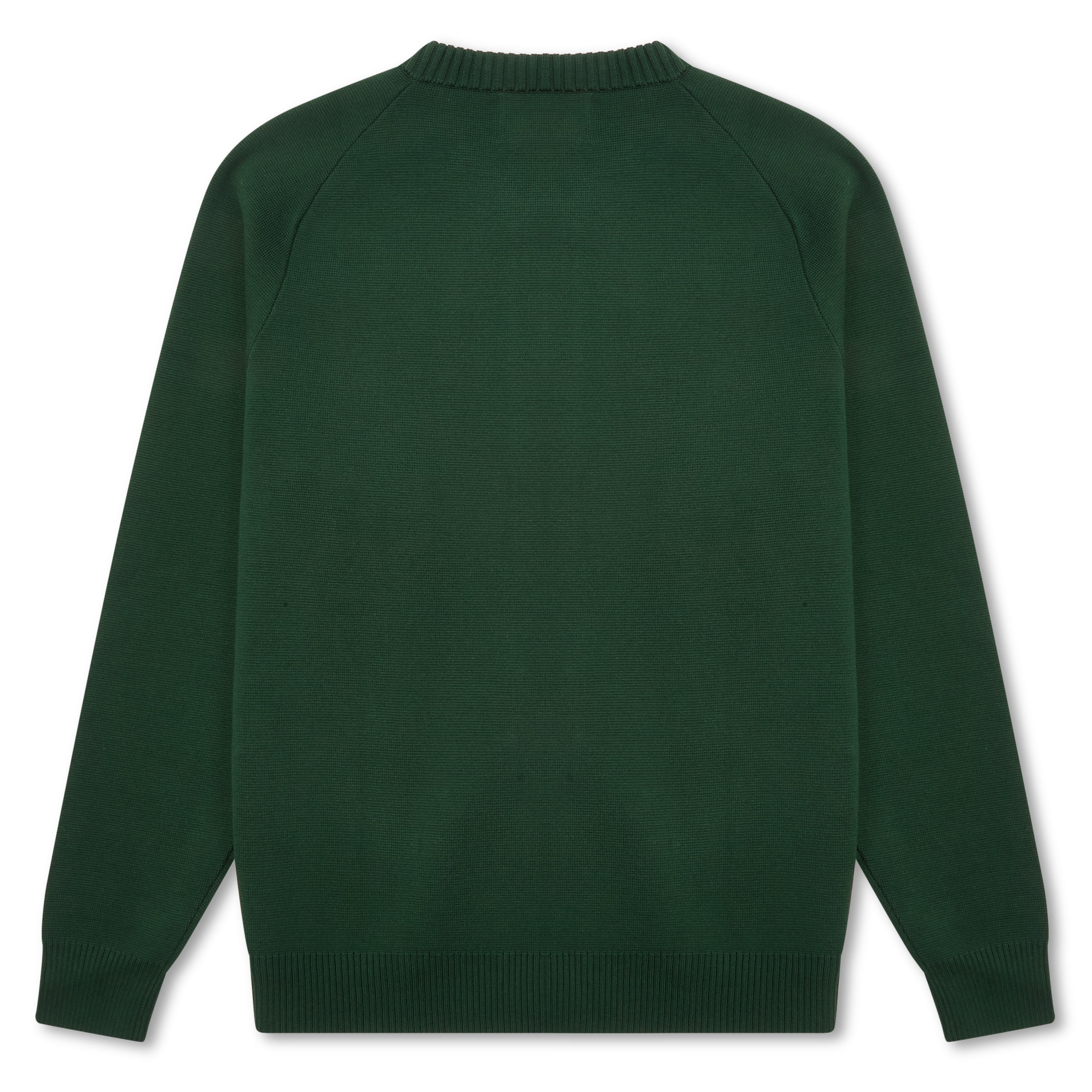 Burrows & Hare Baseball Cardigan - Green - Burrows and Hare