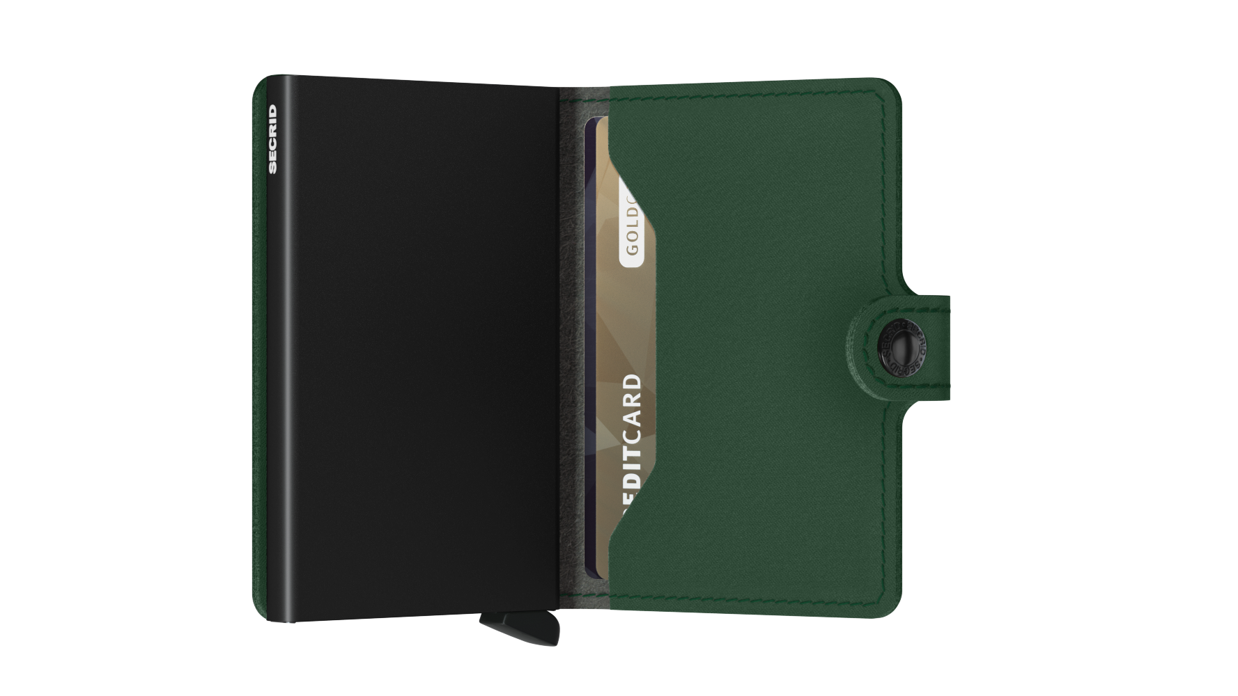 Secrid RFID Miniwallet - Yard Green (NON LEATHER) - Burrows and Hare