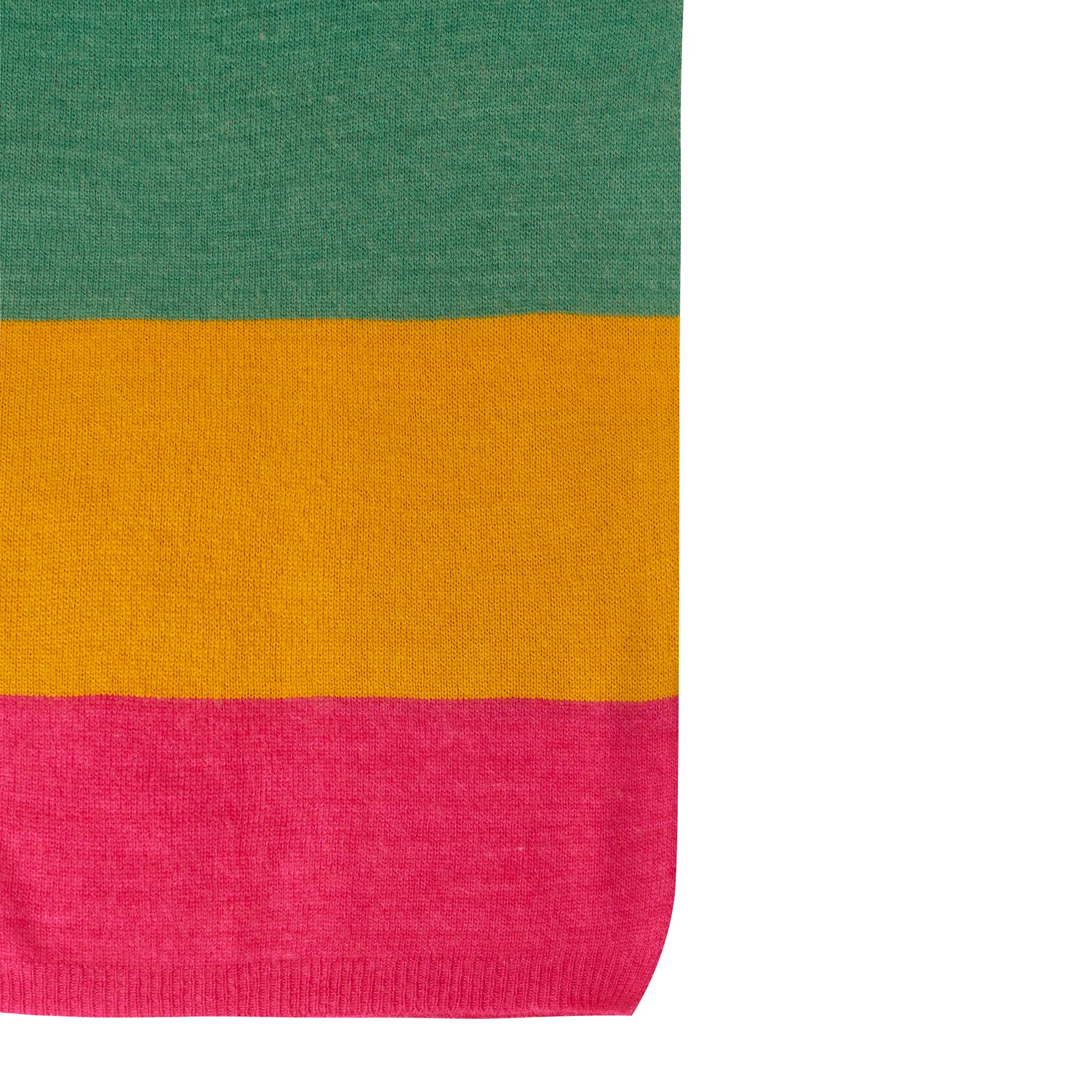 Wool Scarf - Multi Block