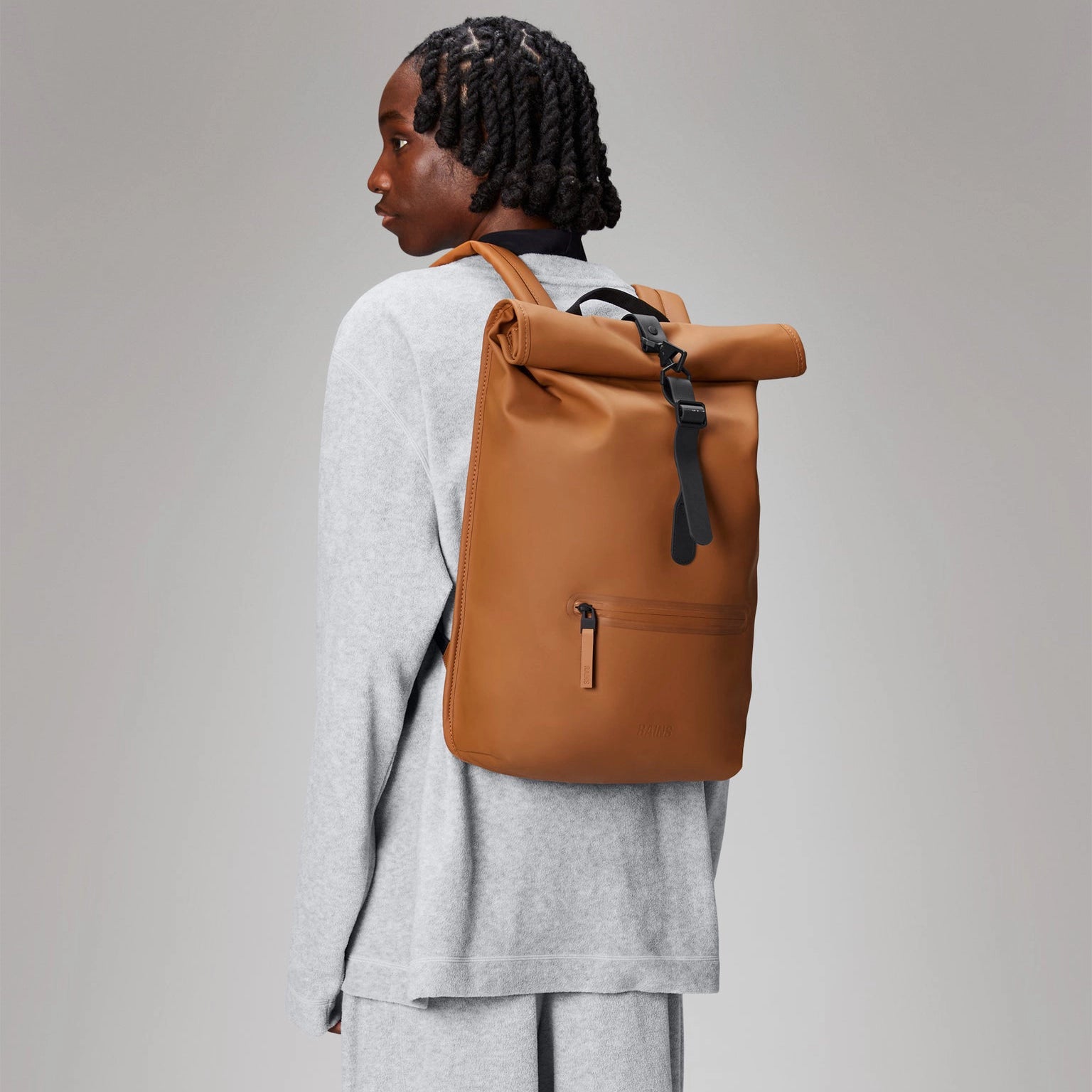 Rolltop Rucksack - Rust