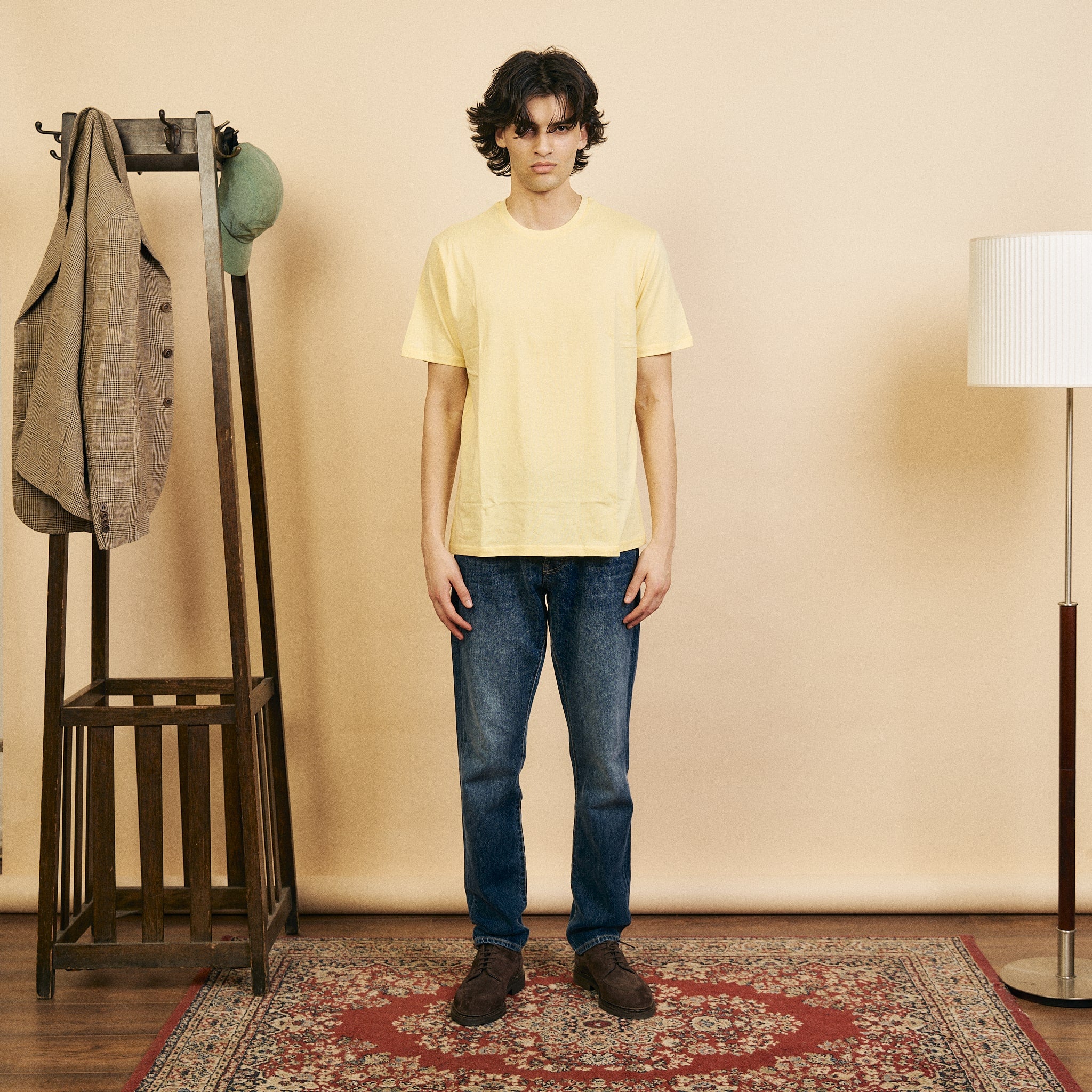 Egyptian Cotton T-Shirt - Yellow