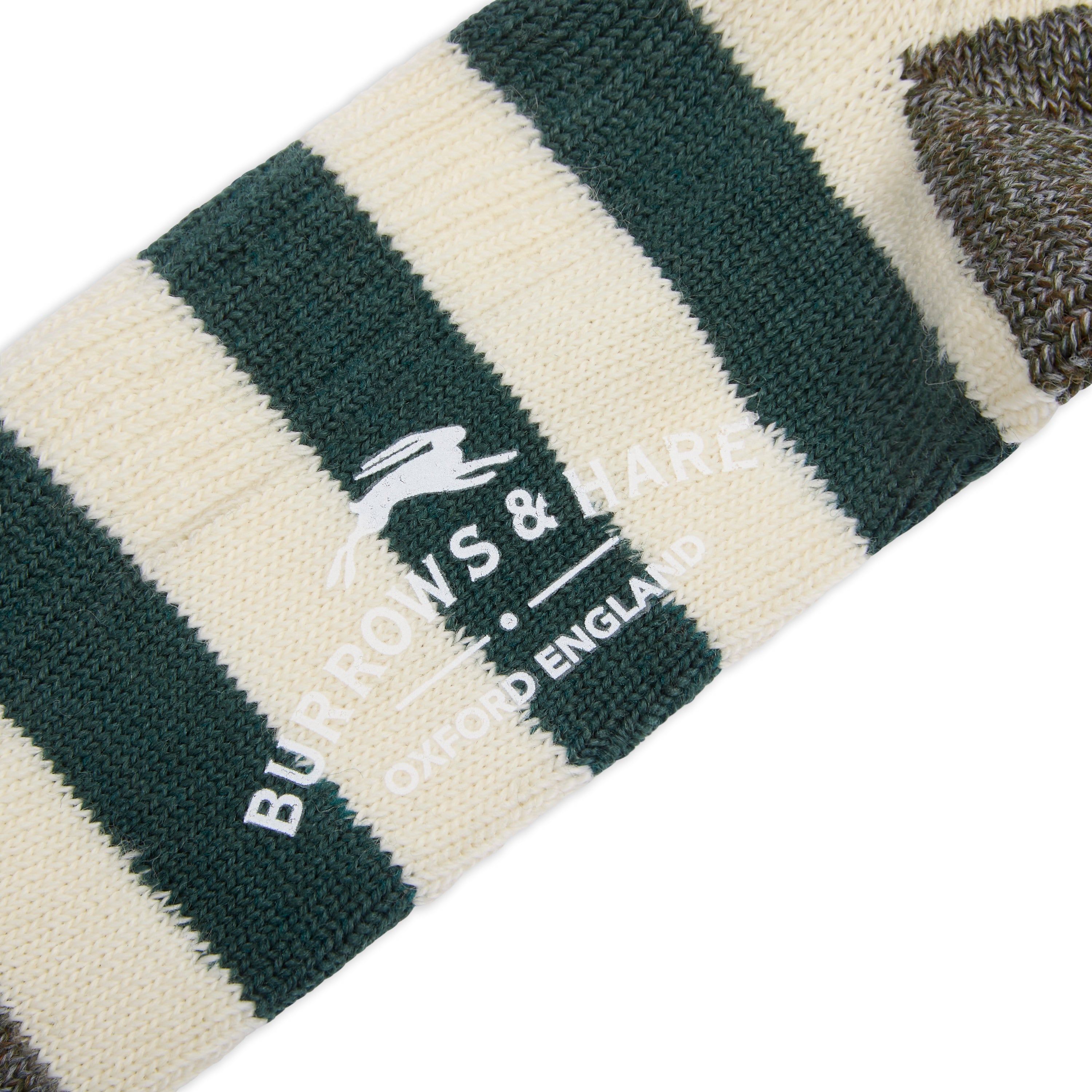 Hoops Socks - Dark Green