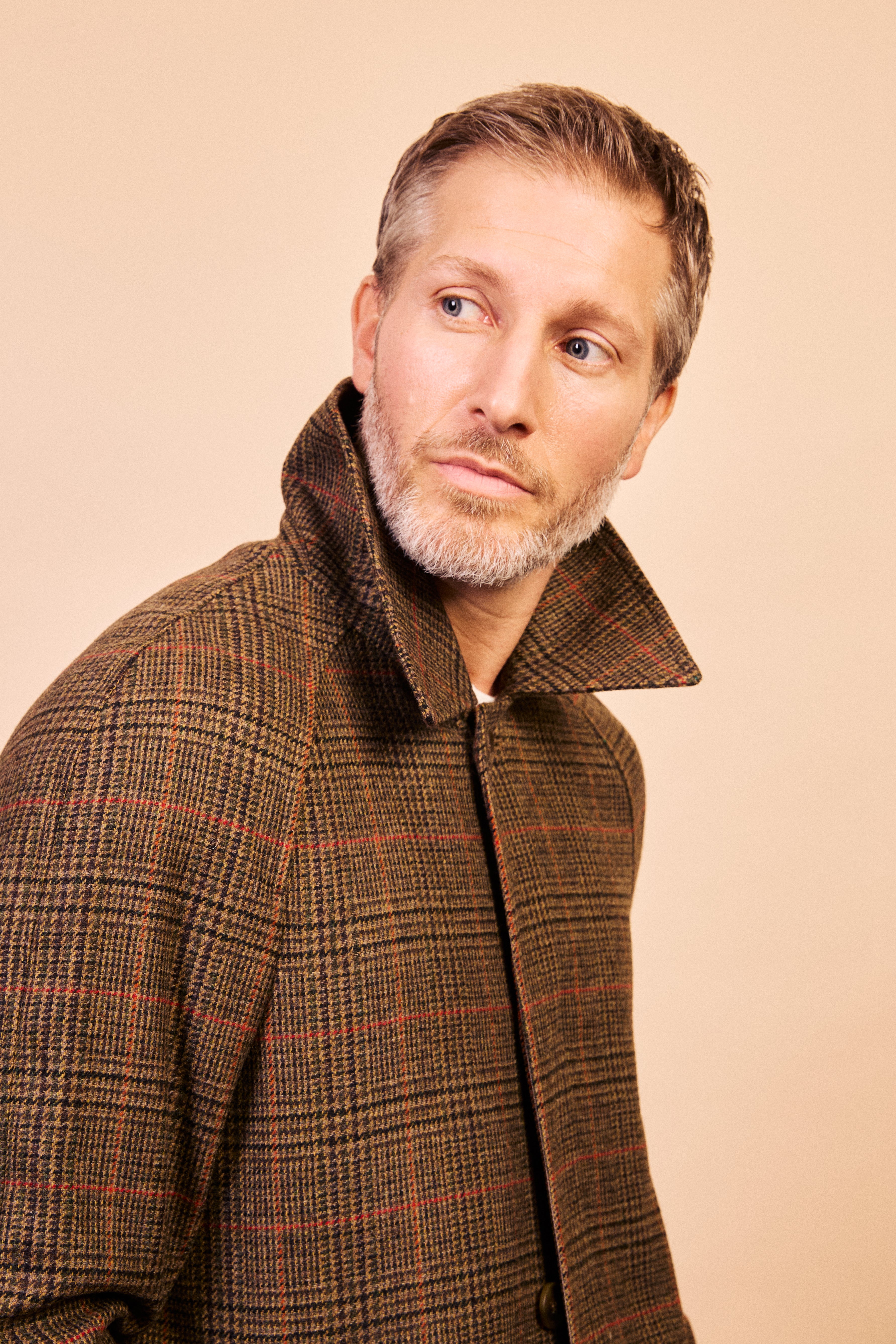 Yorkshire Tweed Overcoat - Houndstooth