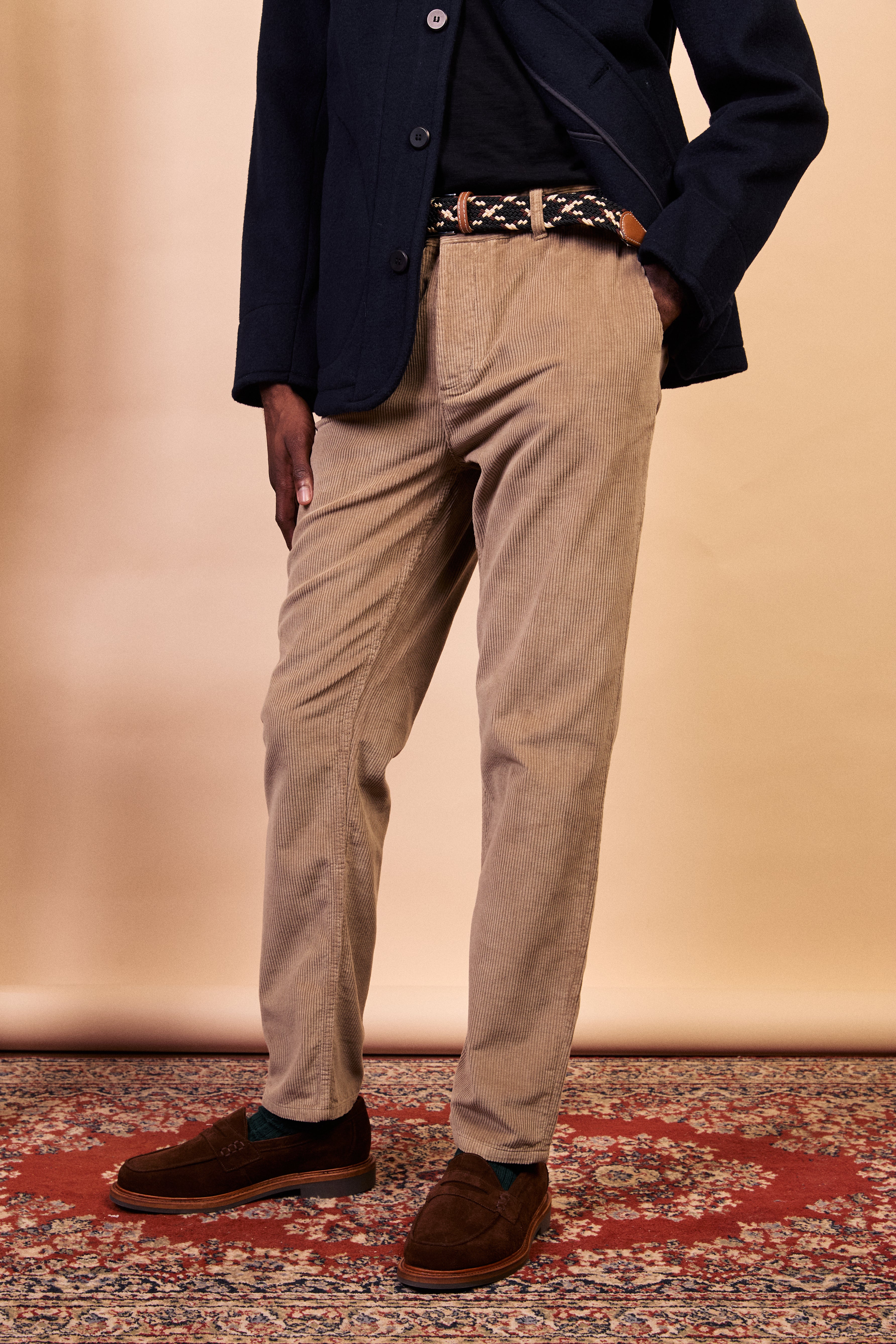 Cord Trouser - Brown