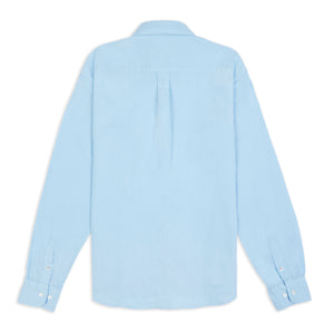 Burrows & Hare Linen Shirt - Sky Blue