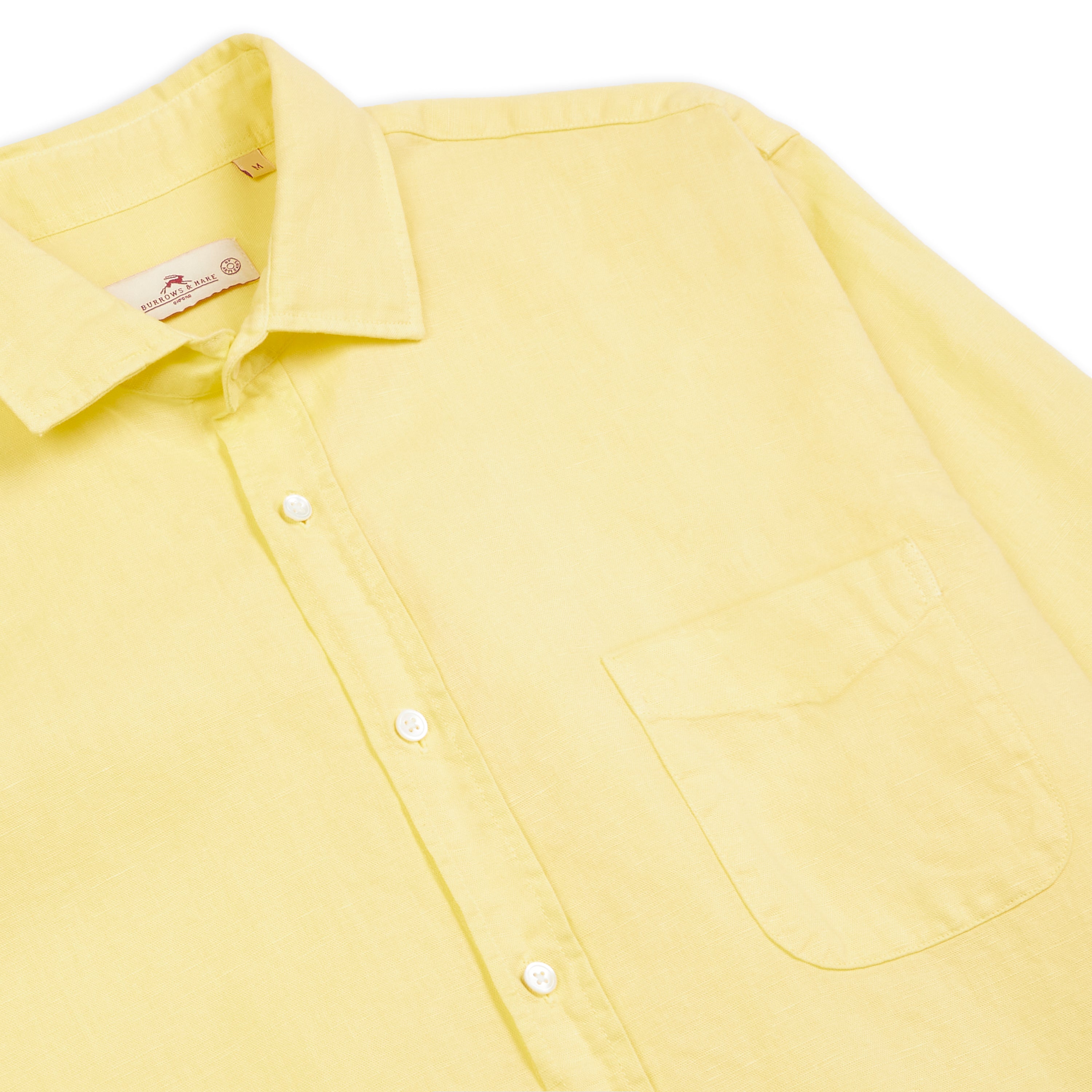  Linen Shirt - Yellow