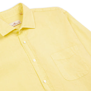 Burrows & Hare Linen Shirt - Yellow