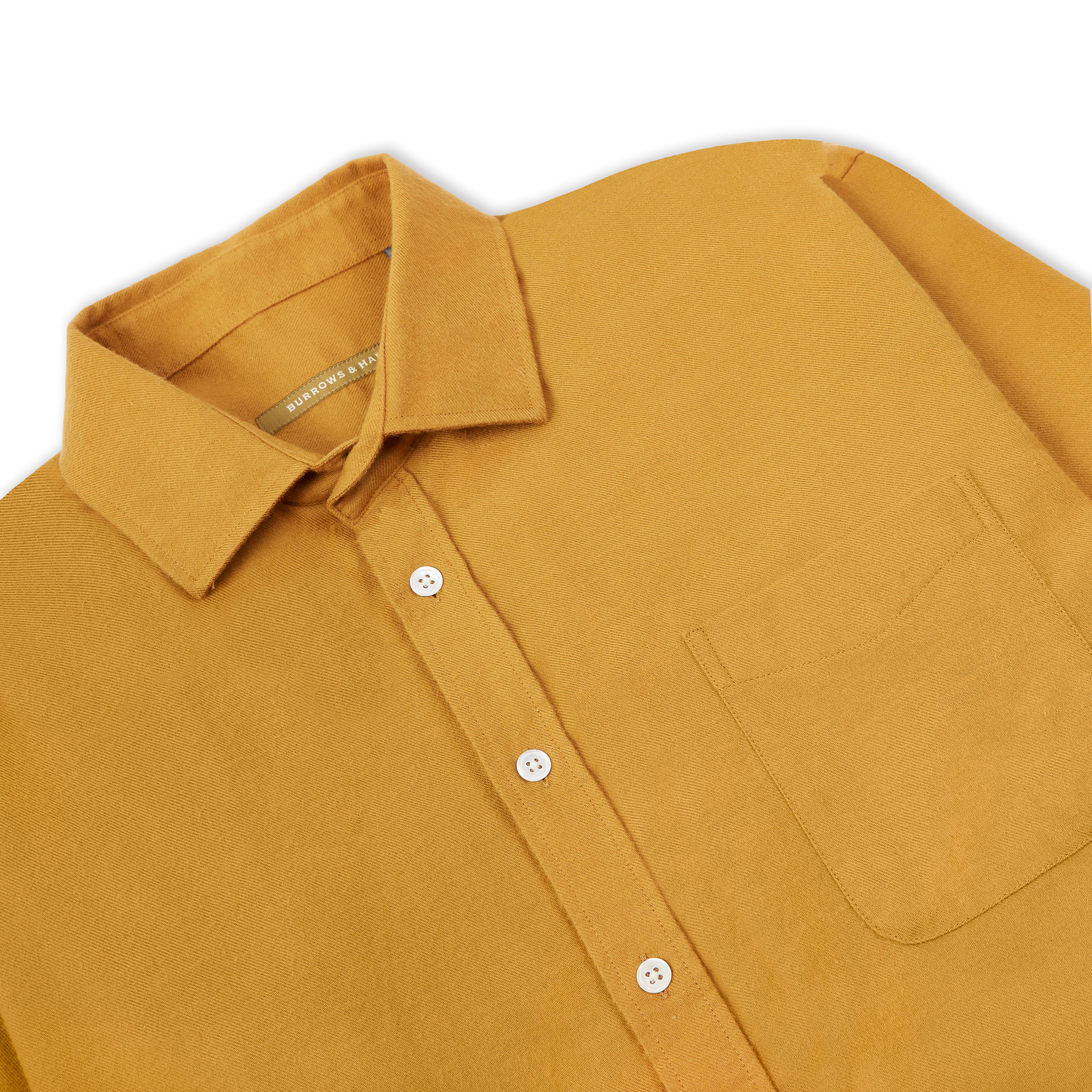 Mens Shirt - Ochre