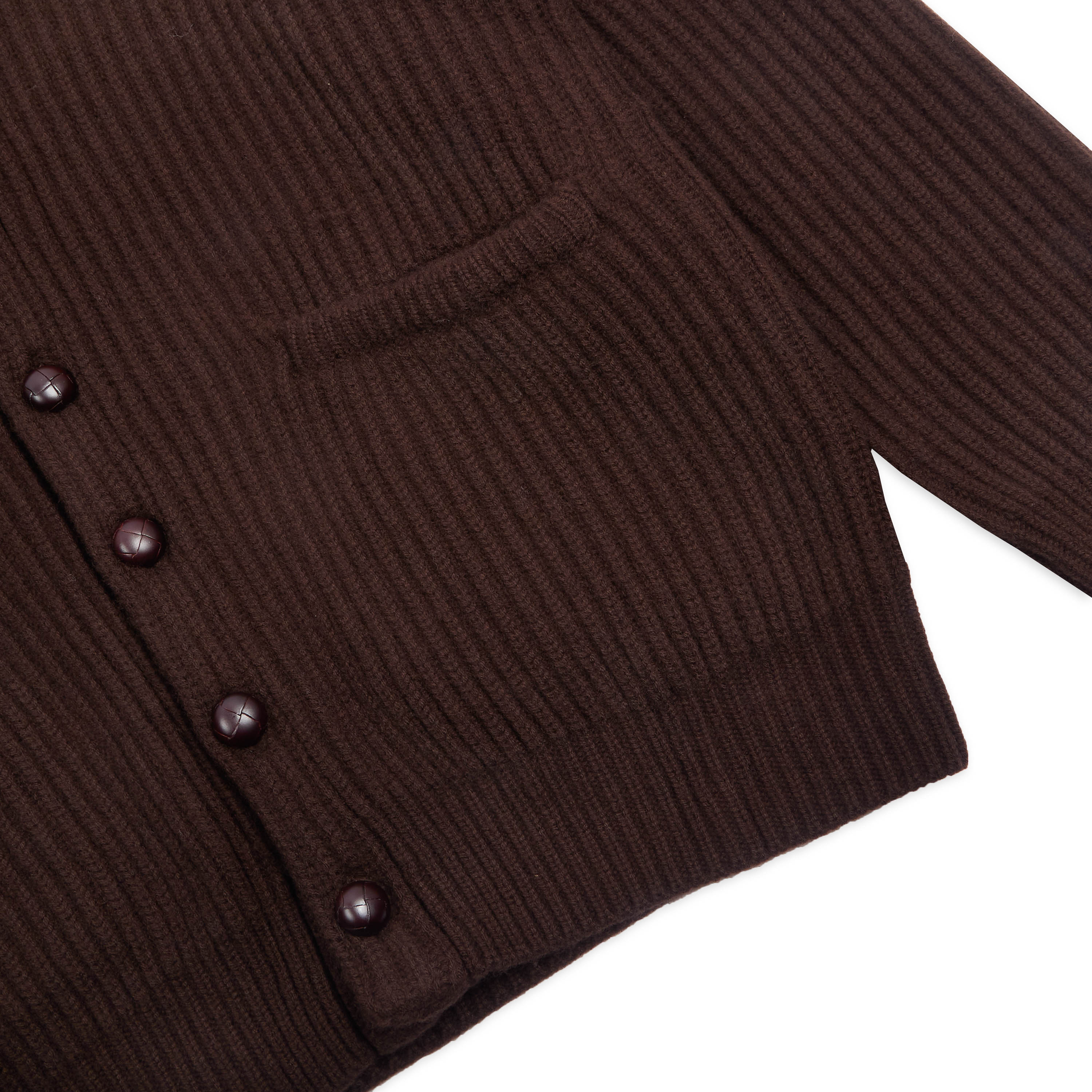 Shawl Cardigan - Brown