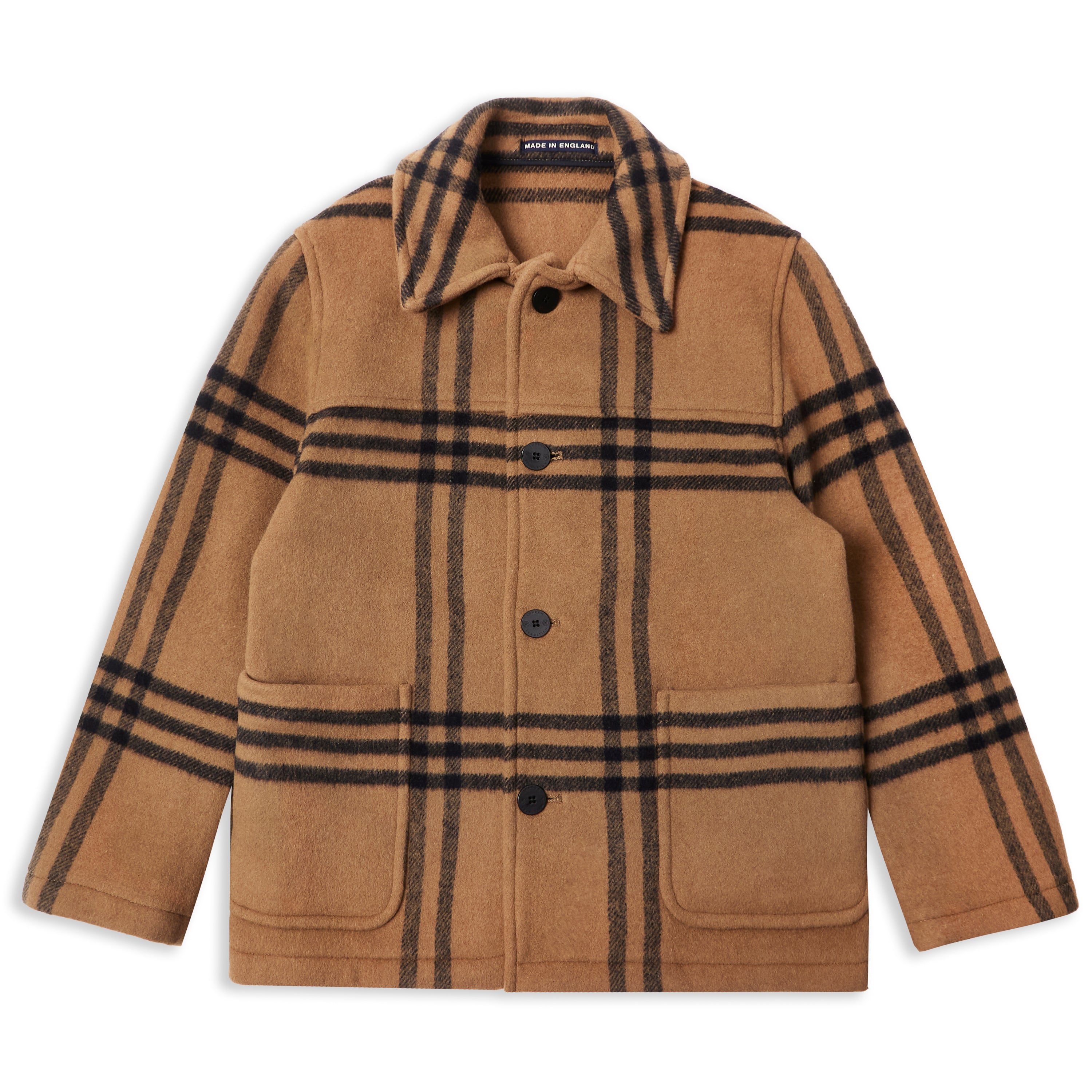 Jacket - Camel Check