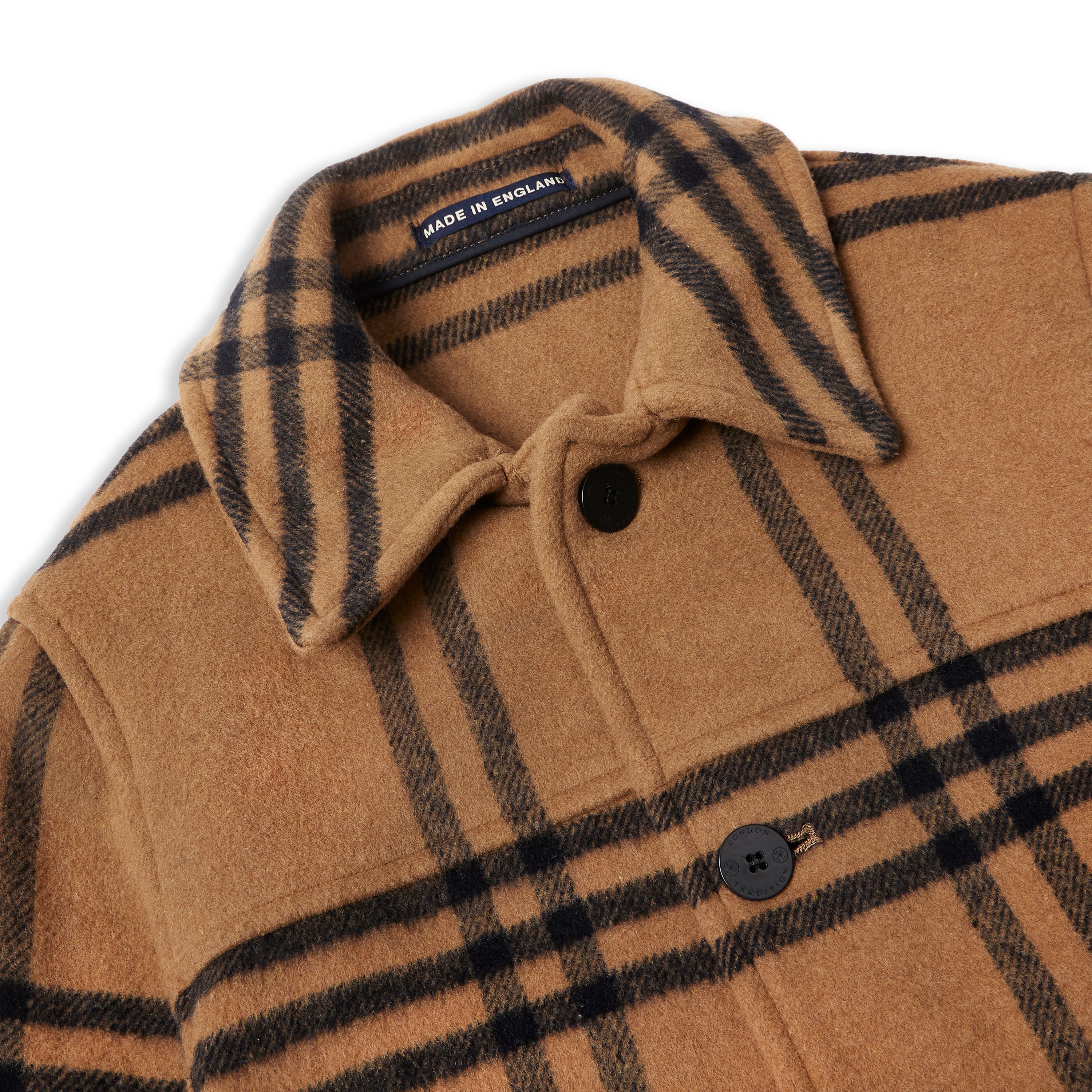 Jacket - Camel Check