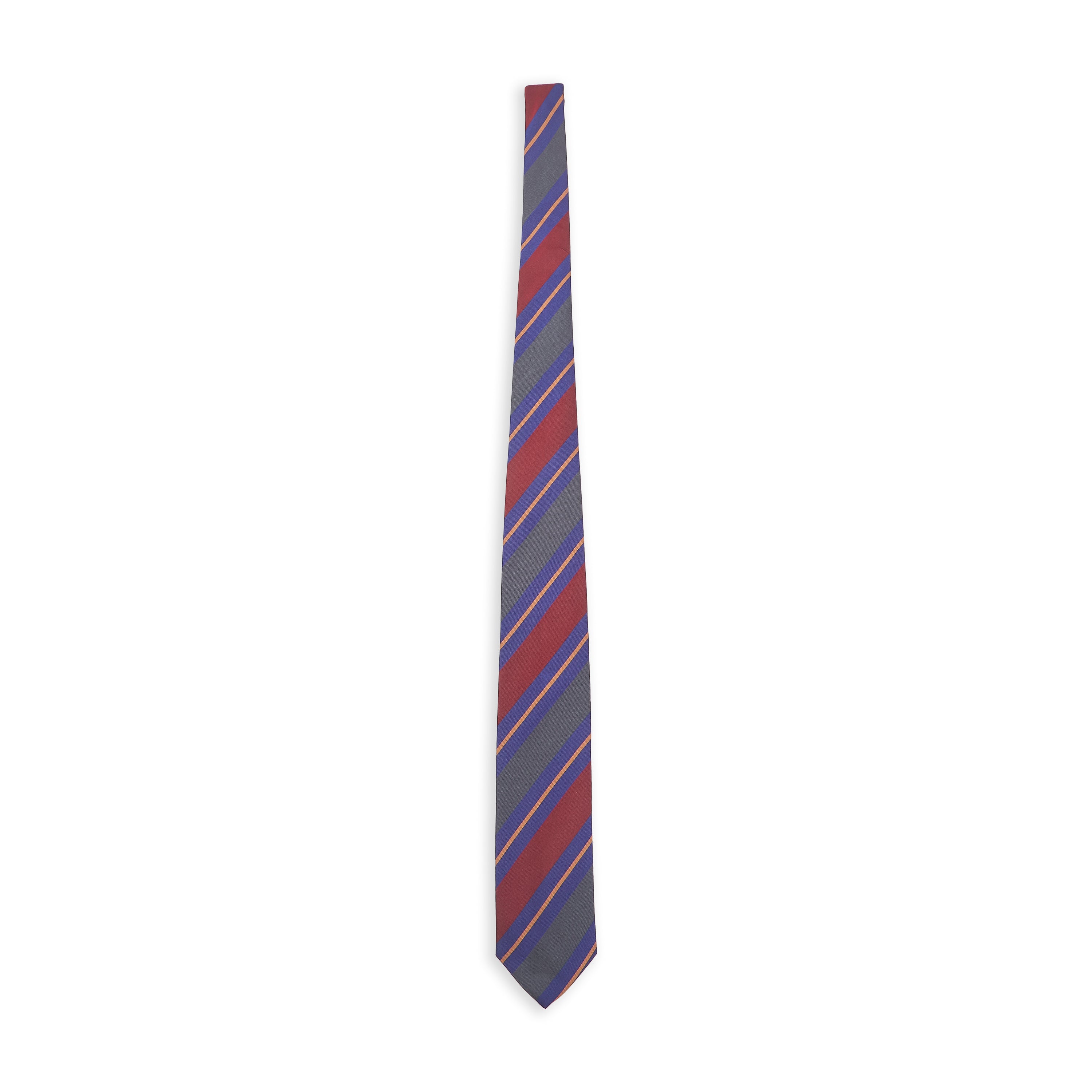 Silk Tie - Stripe Forest