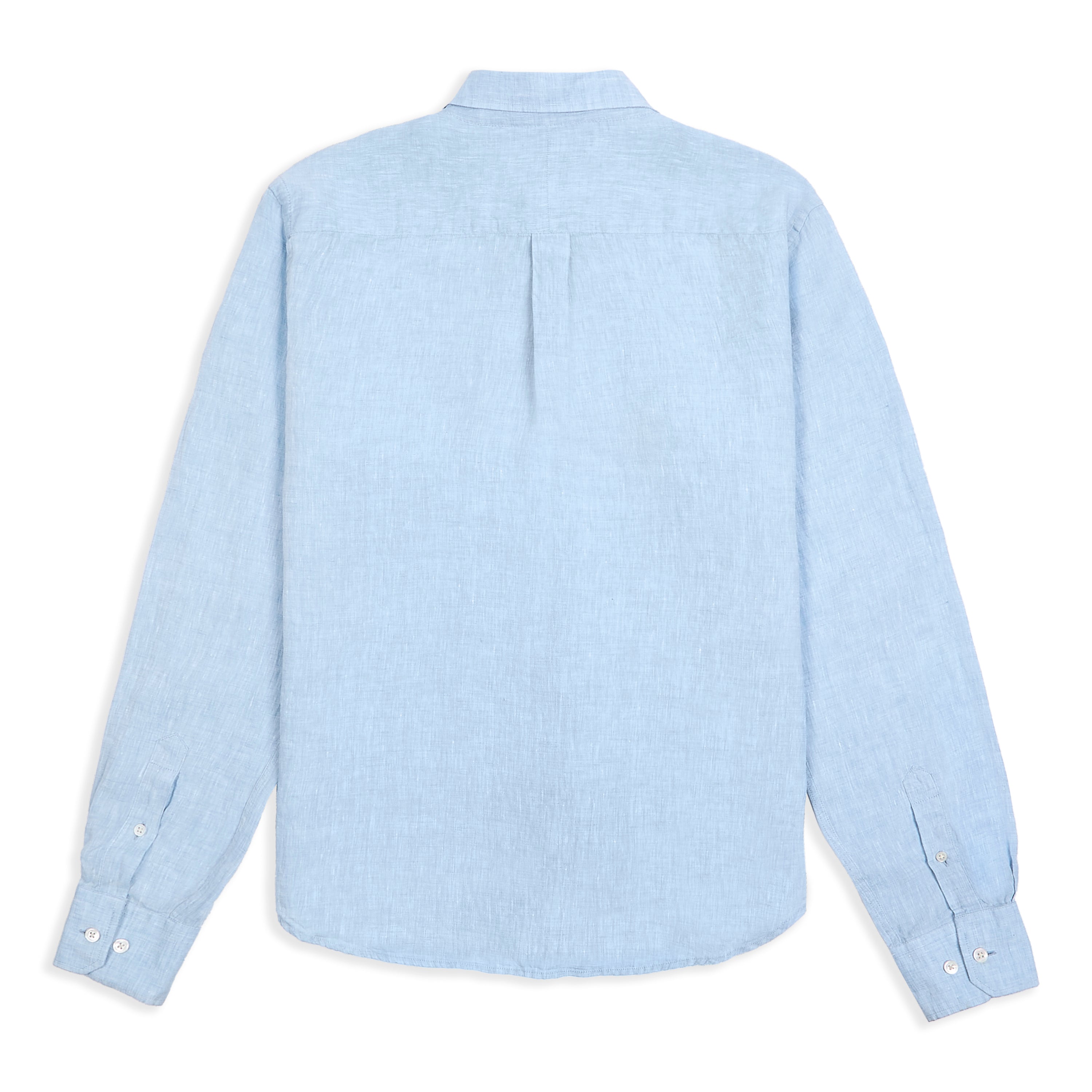 Burrows & Hare linen shirt - Sky Blue
