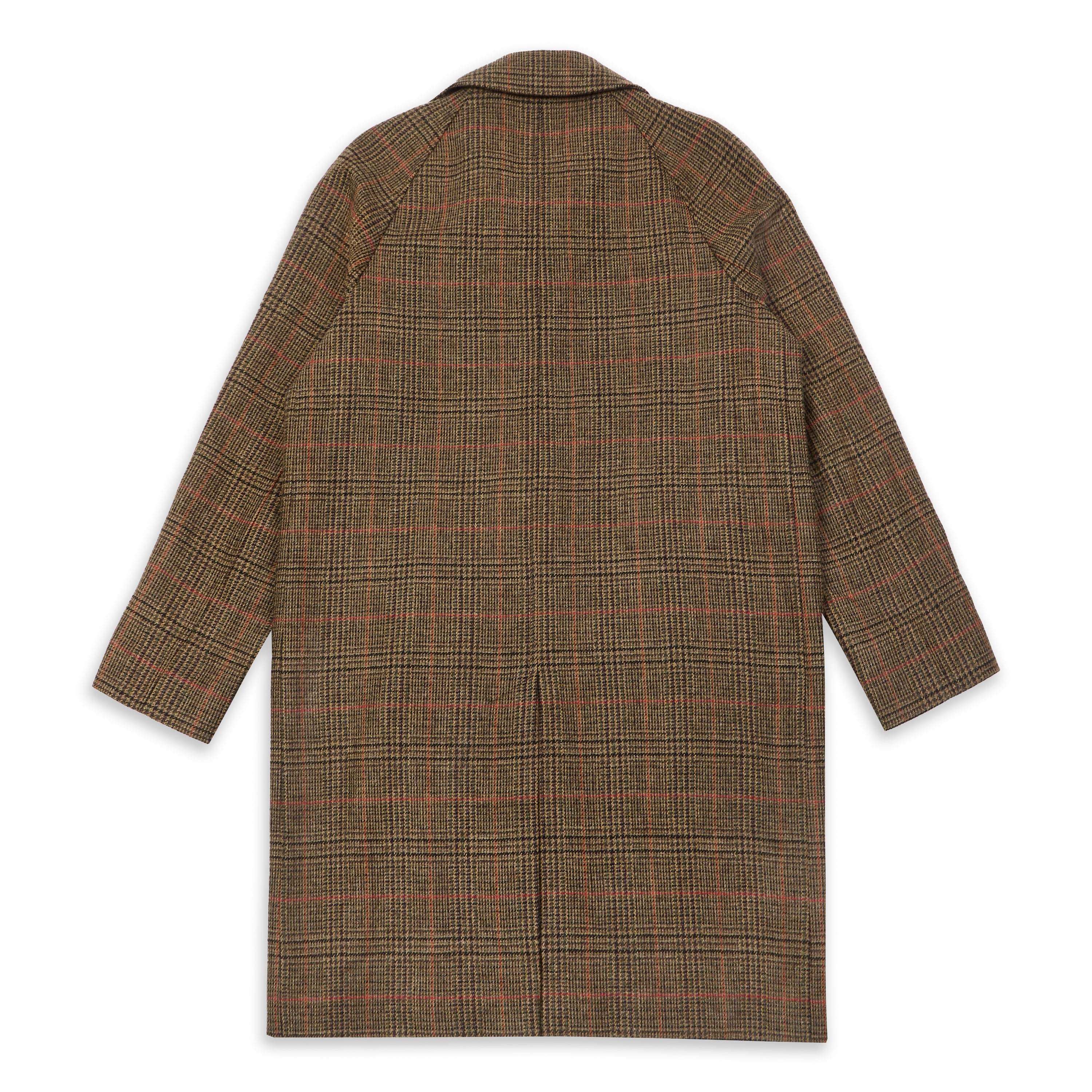 Men's Tweed Overcoat Houndstooth