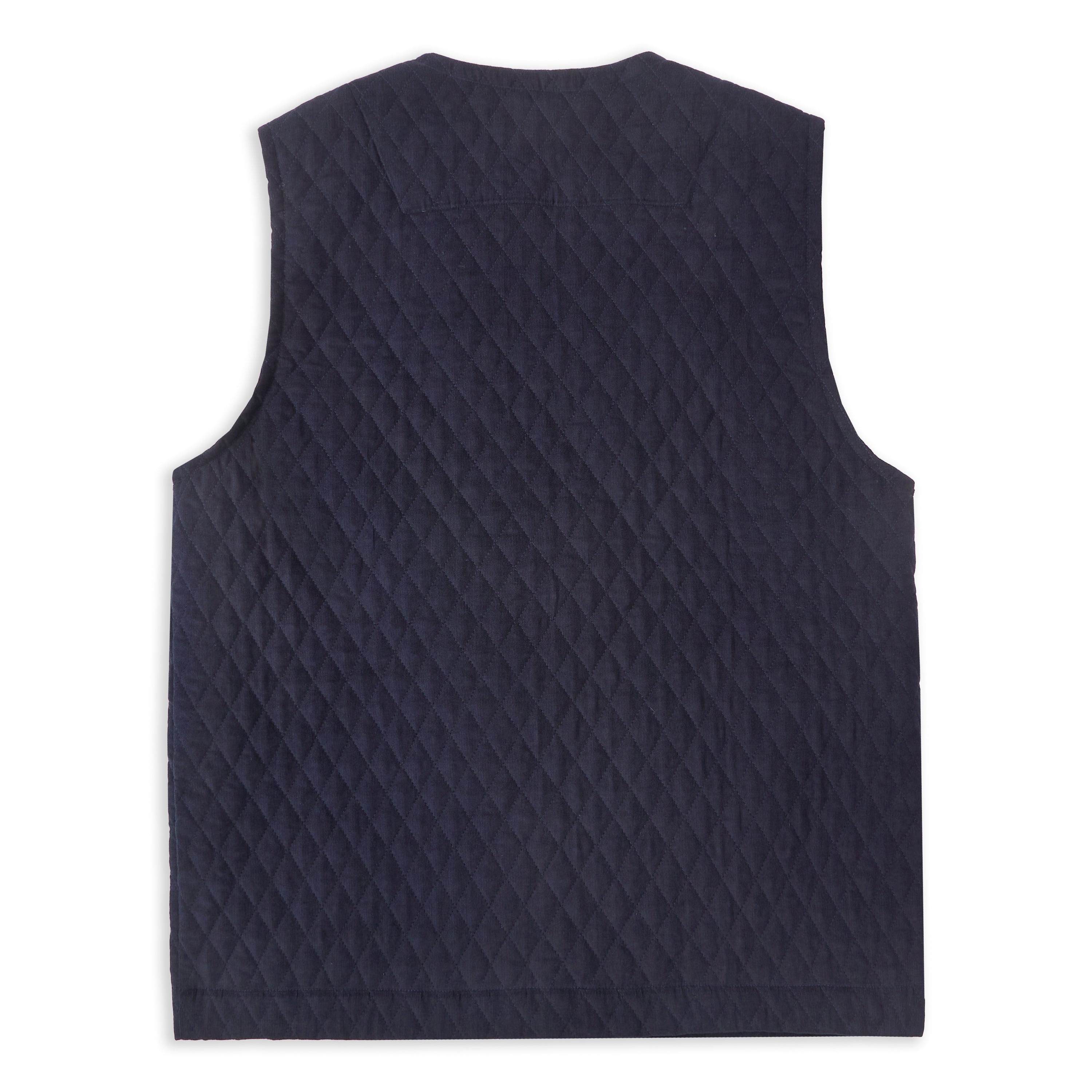 Organic Cotton Kahn Gilet Navy