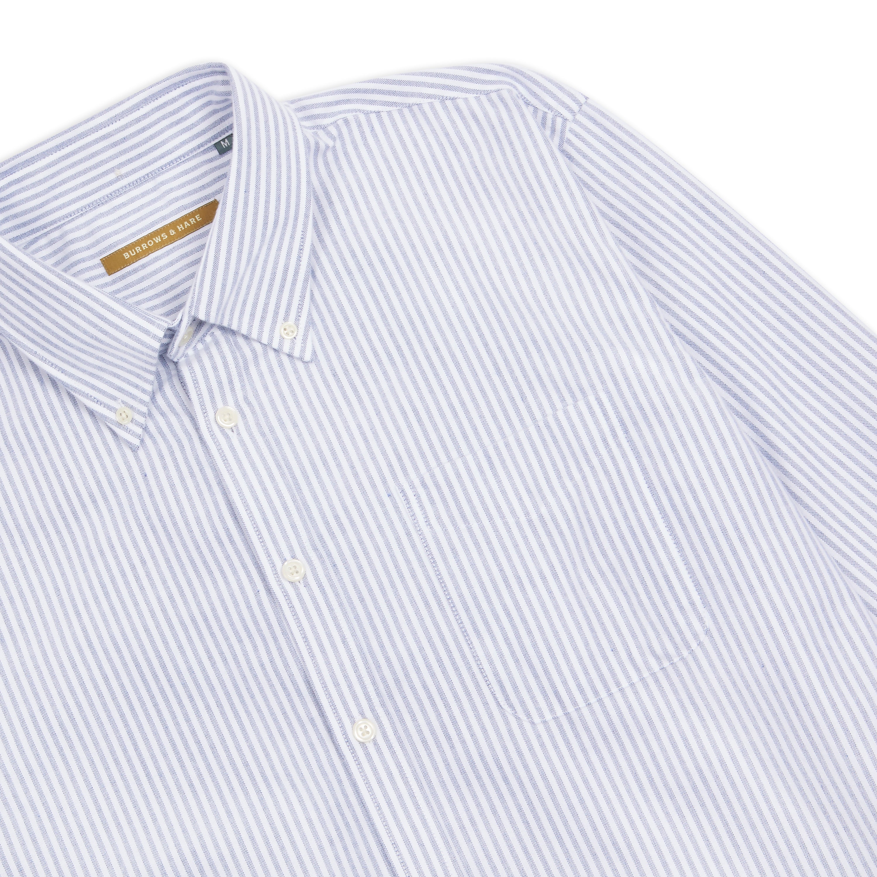 Oxford Shirt - Navy Stripe