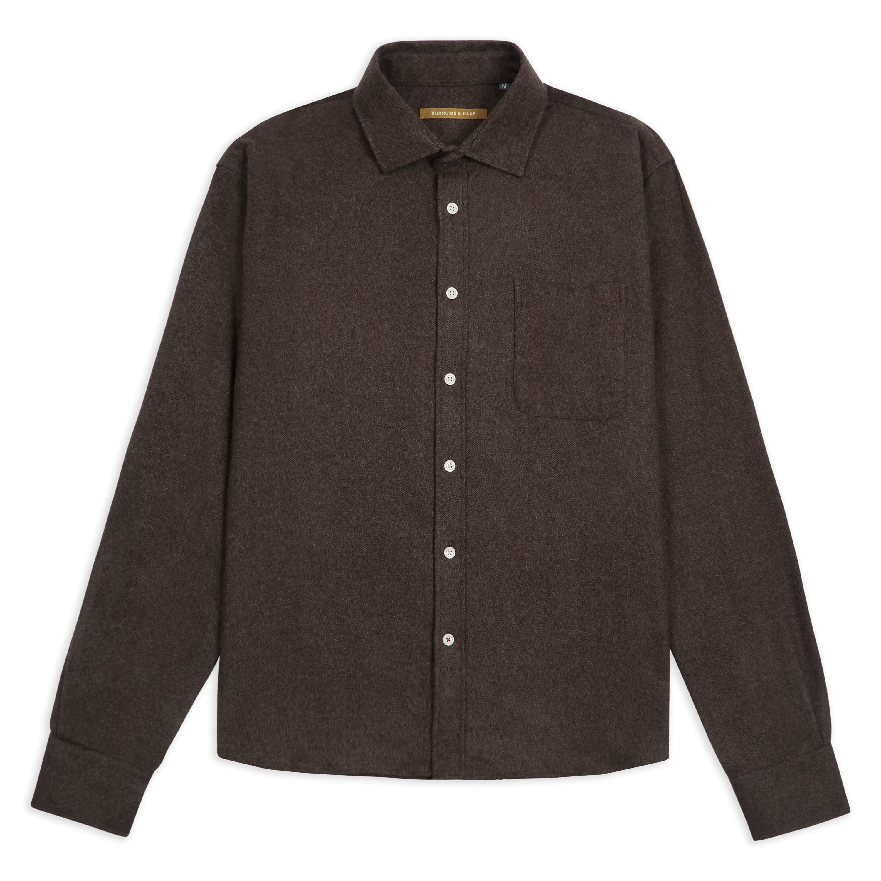 Shirt - Brown Herringbone