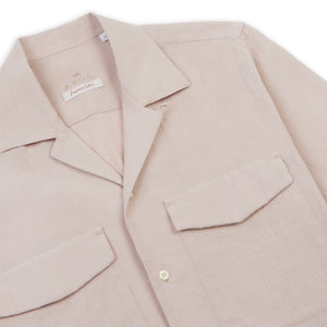 A.B.C.L. Camp Collar Short Sleeve Shirt - Dusk Pink