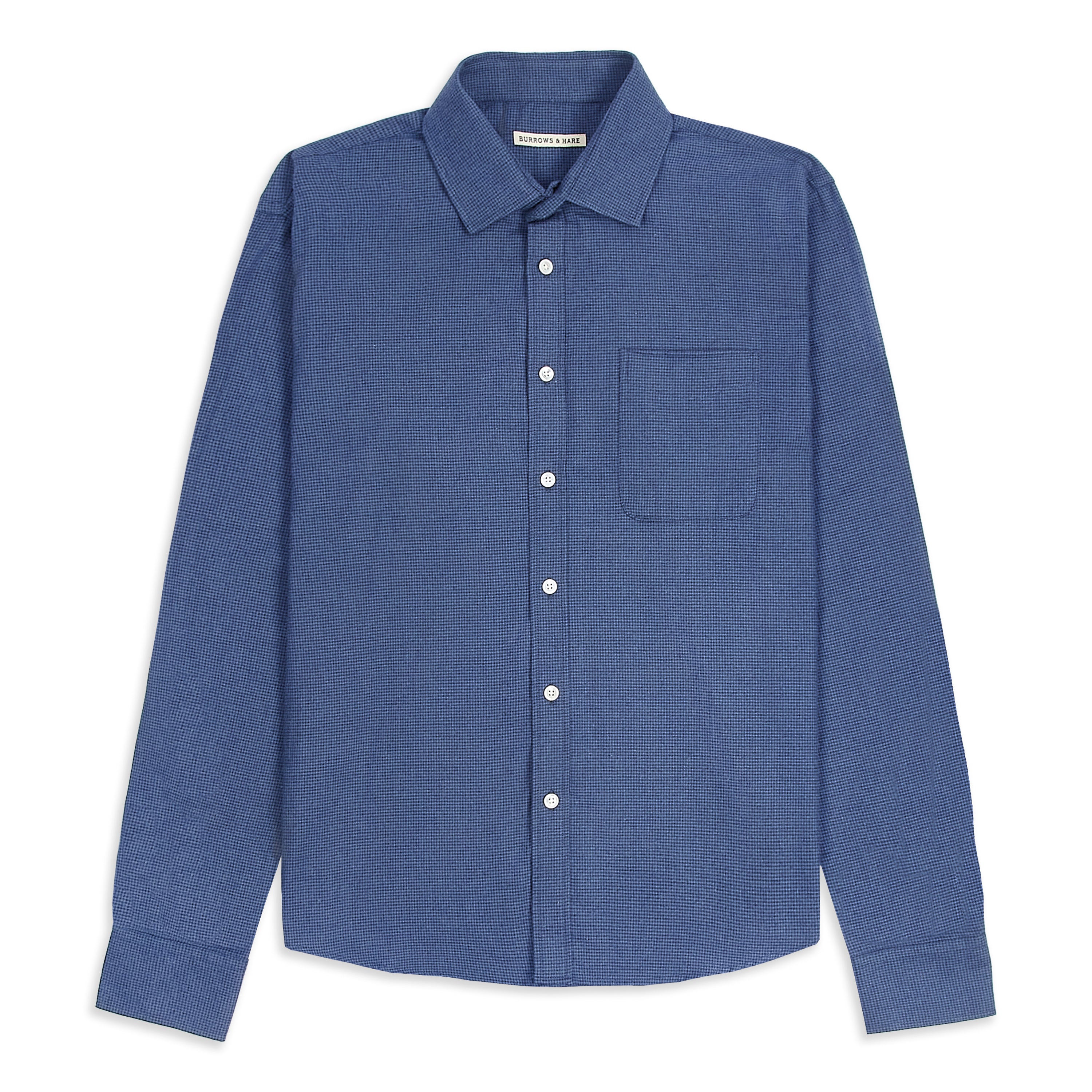 WP Classic Cotton Shirt - Mid Blue