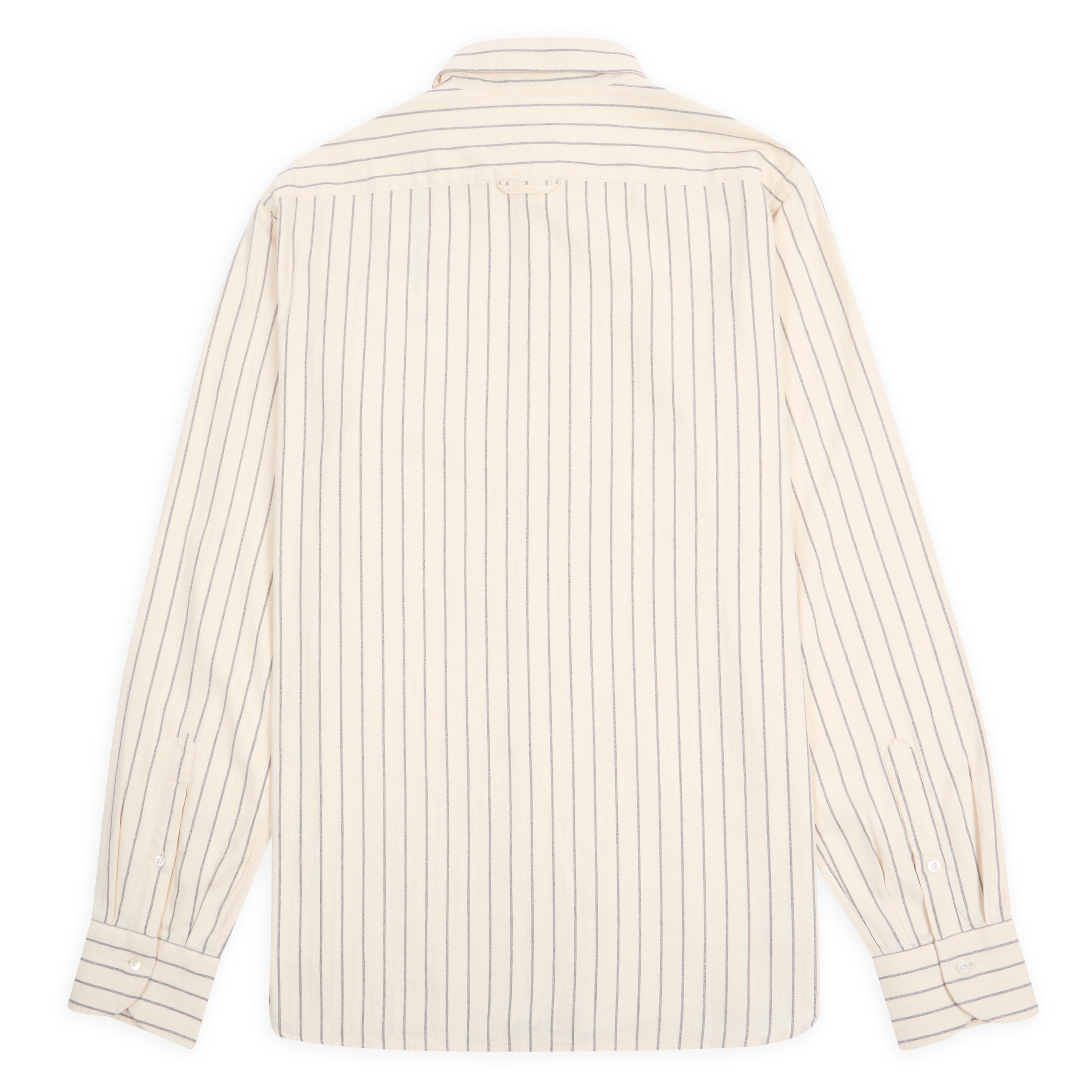 Matte Shirt - Melange Grey Stripe