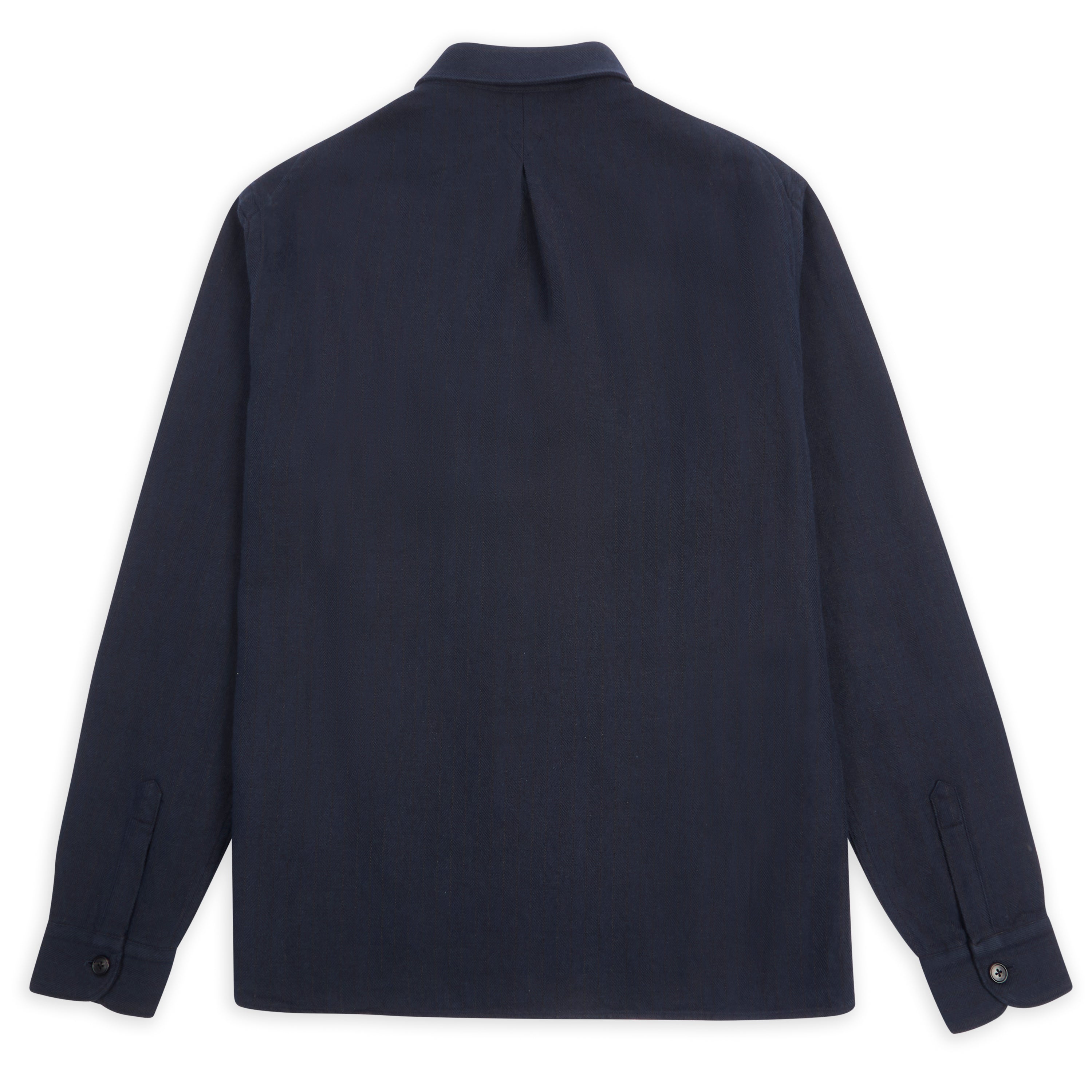 Kimi Shirt - Herringbone Navy