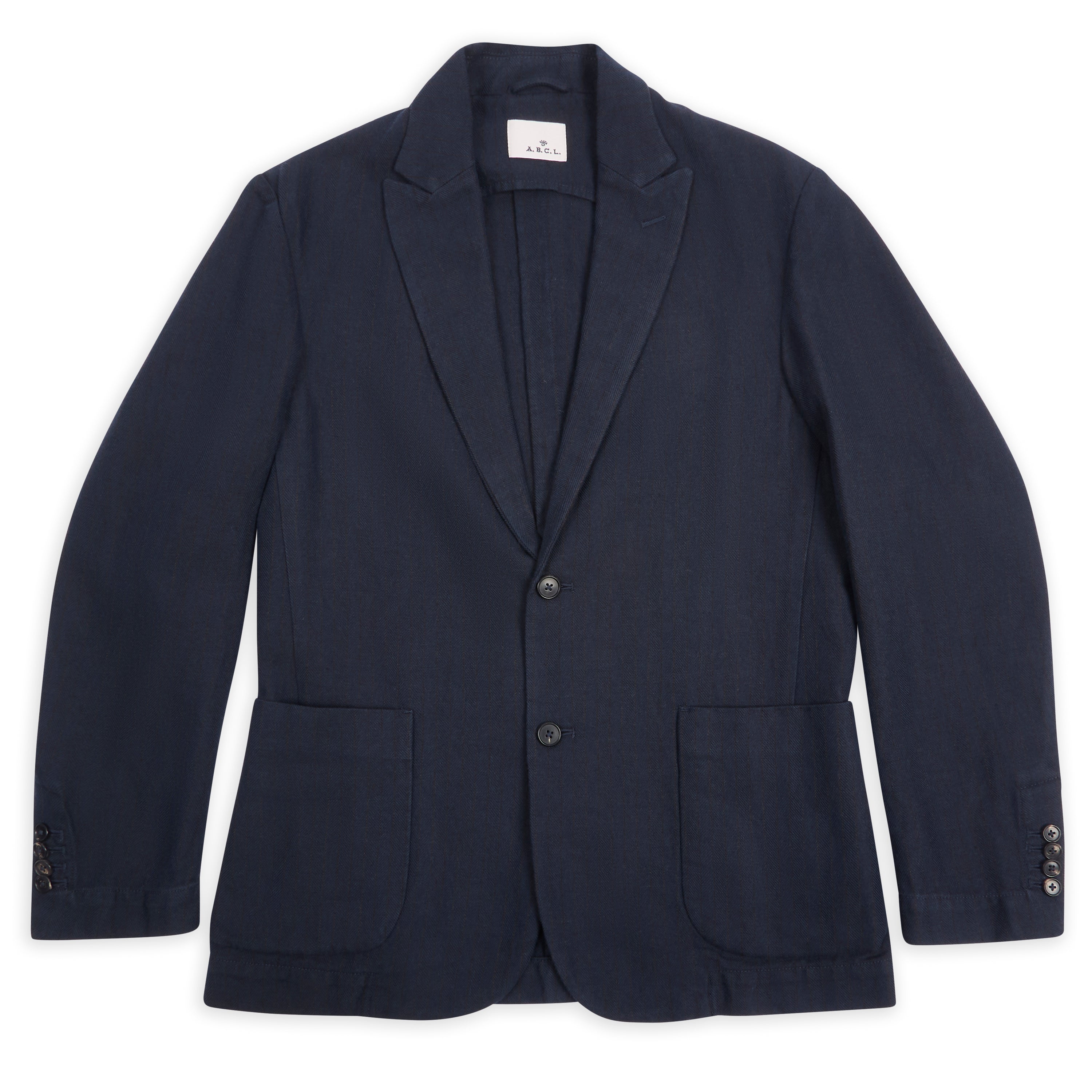 Blazer - Hemp Herringbone Navy