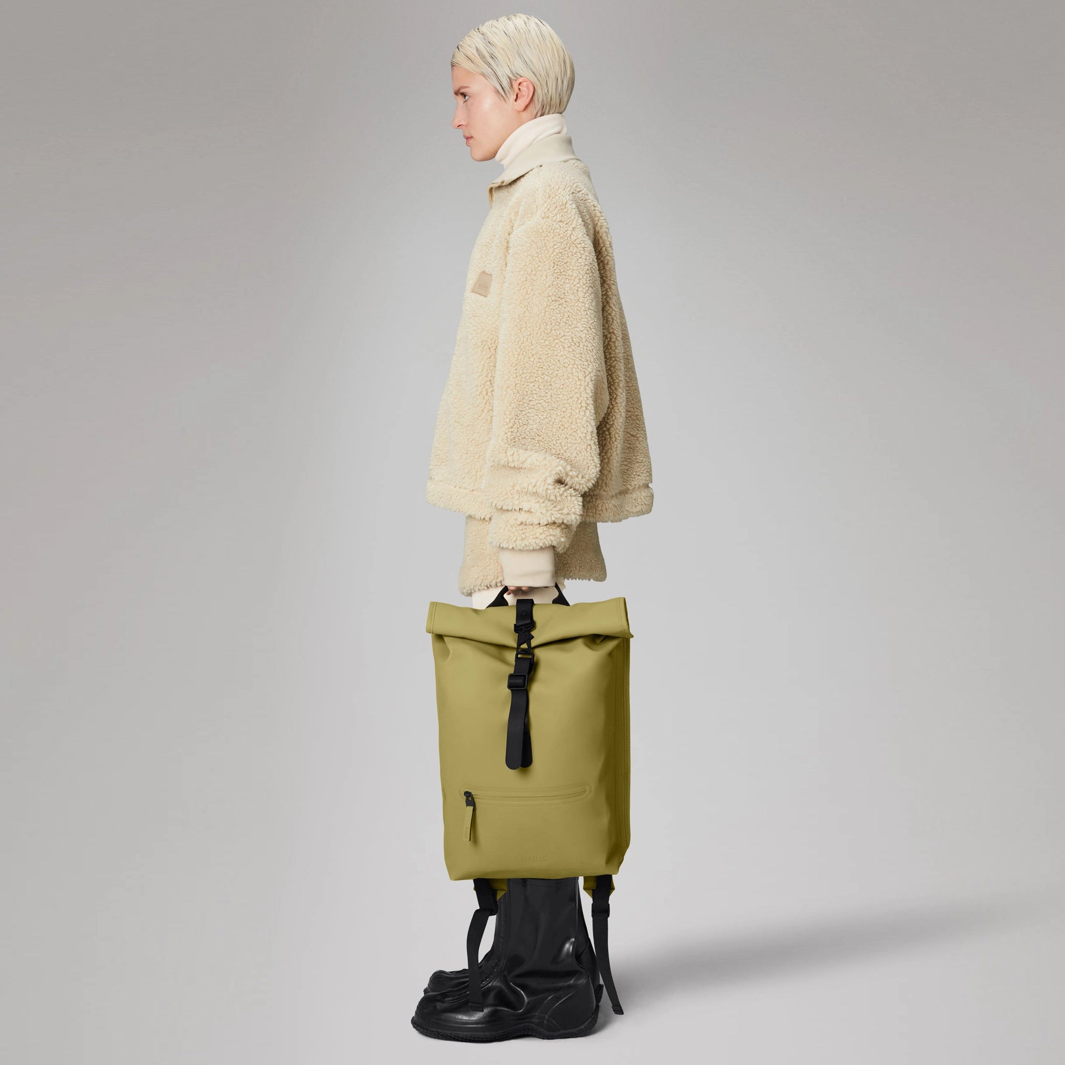 Rolltop Rucksack - Khaki