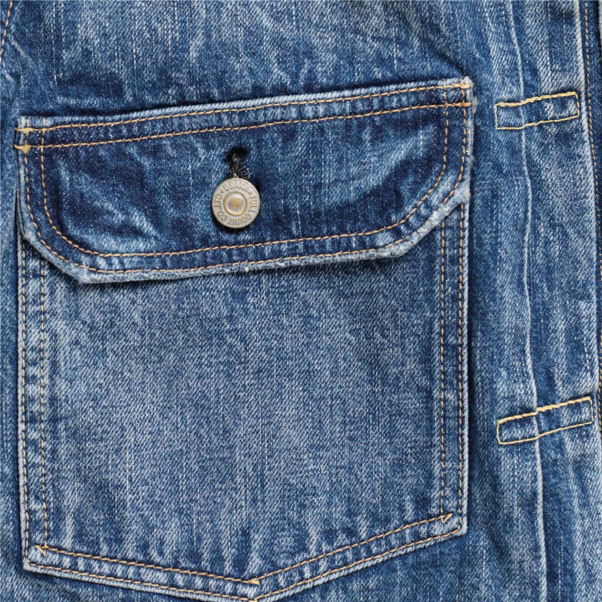 2102 13.7oz Type II Denim Jacket - 'Dartford' Wash