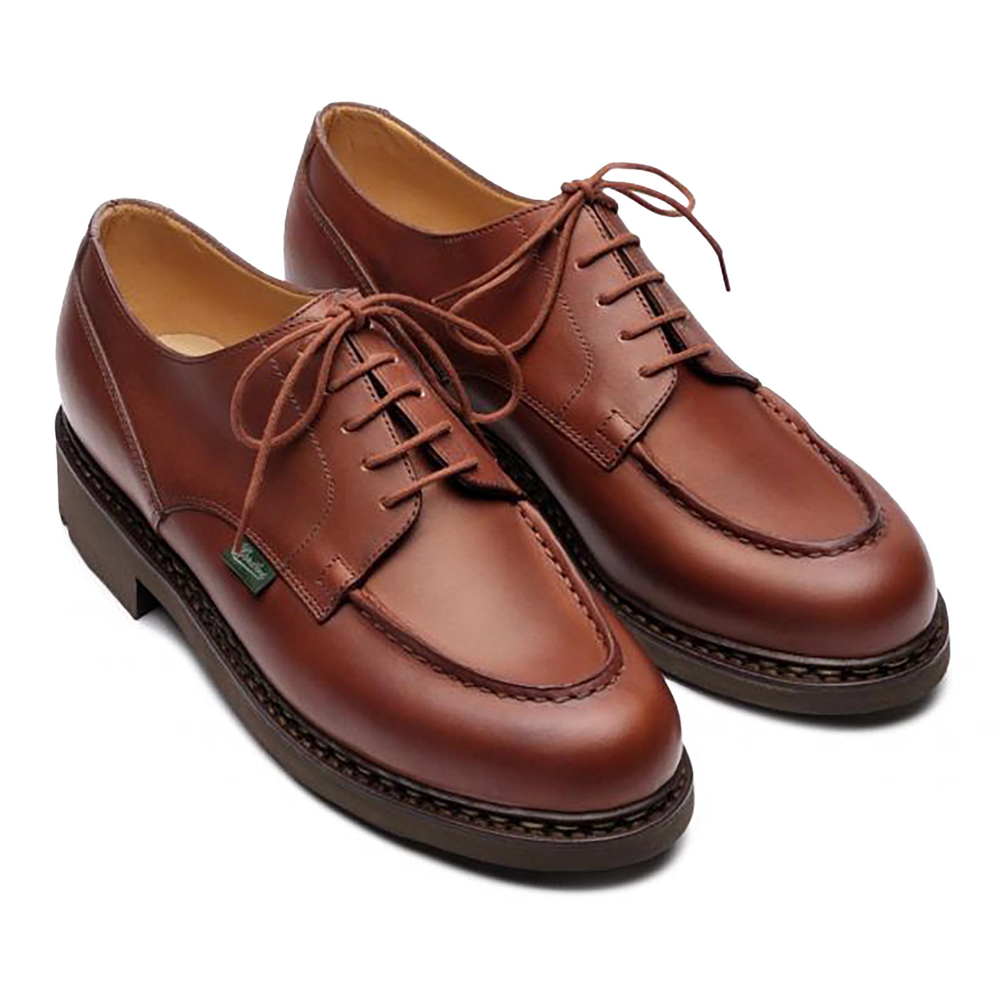 Mens Shoe  Lisse Marron