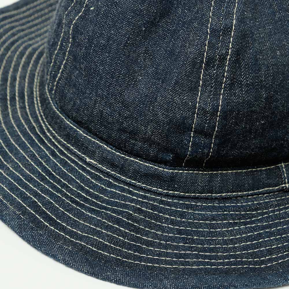 Army Denim Cap - Navy