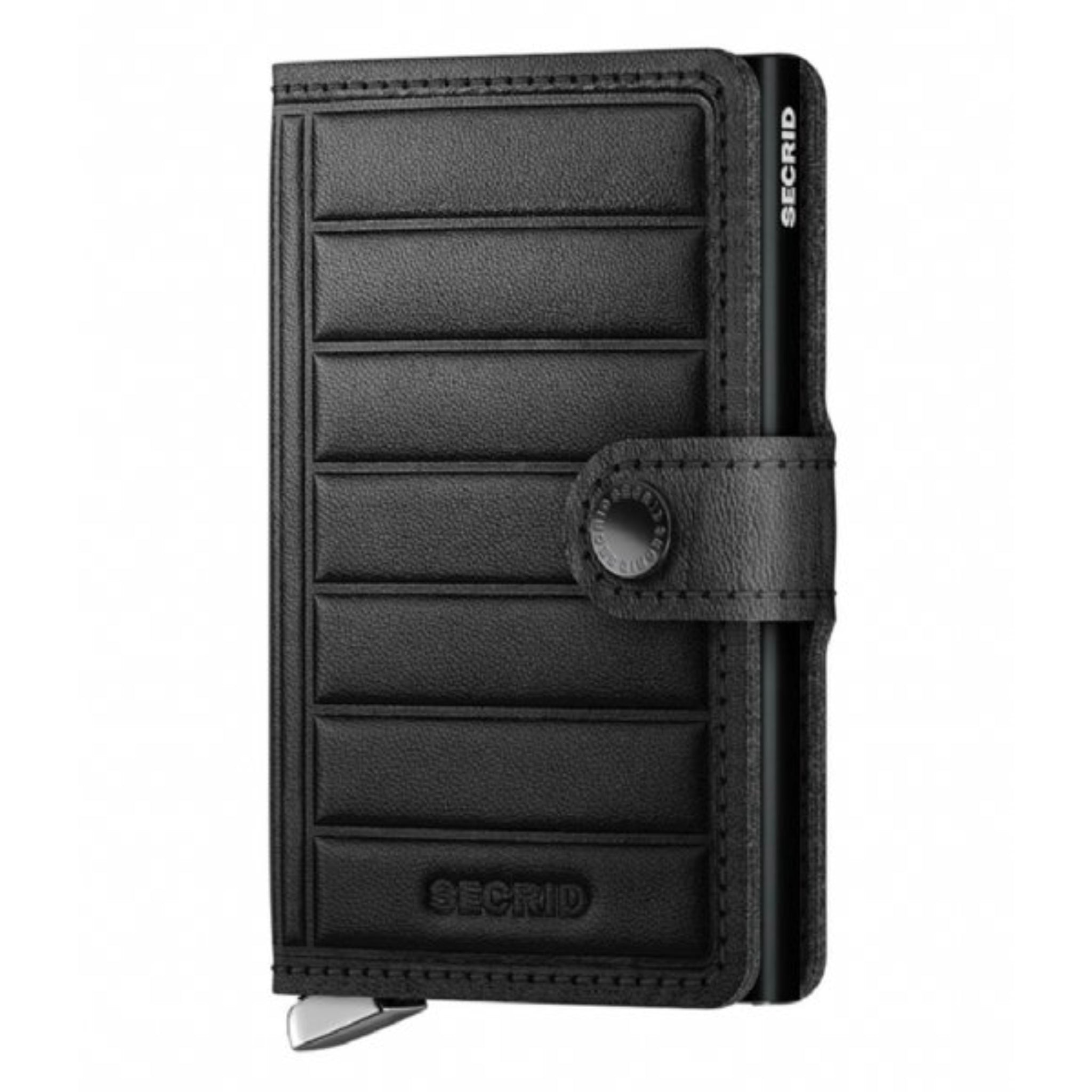 Secrid RFID Premium Miniwallet - Emboss Lines Black