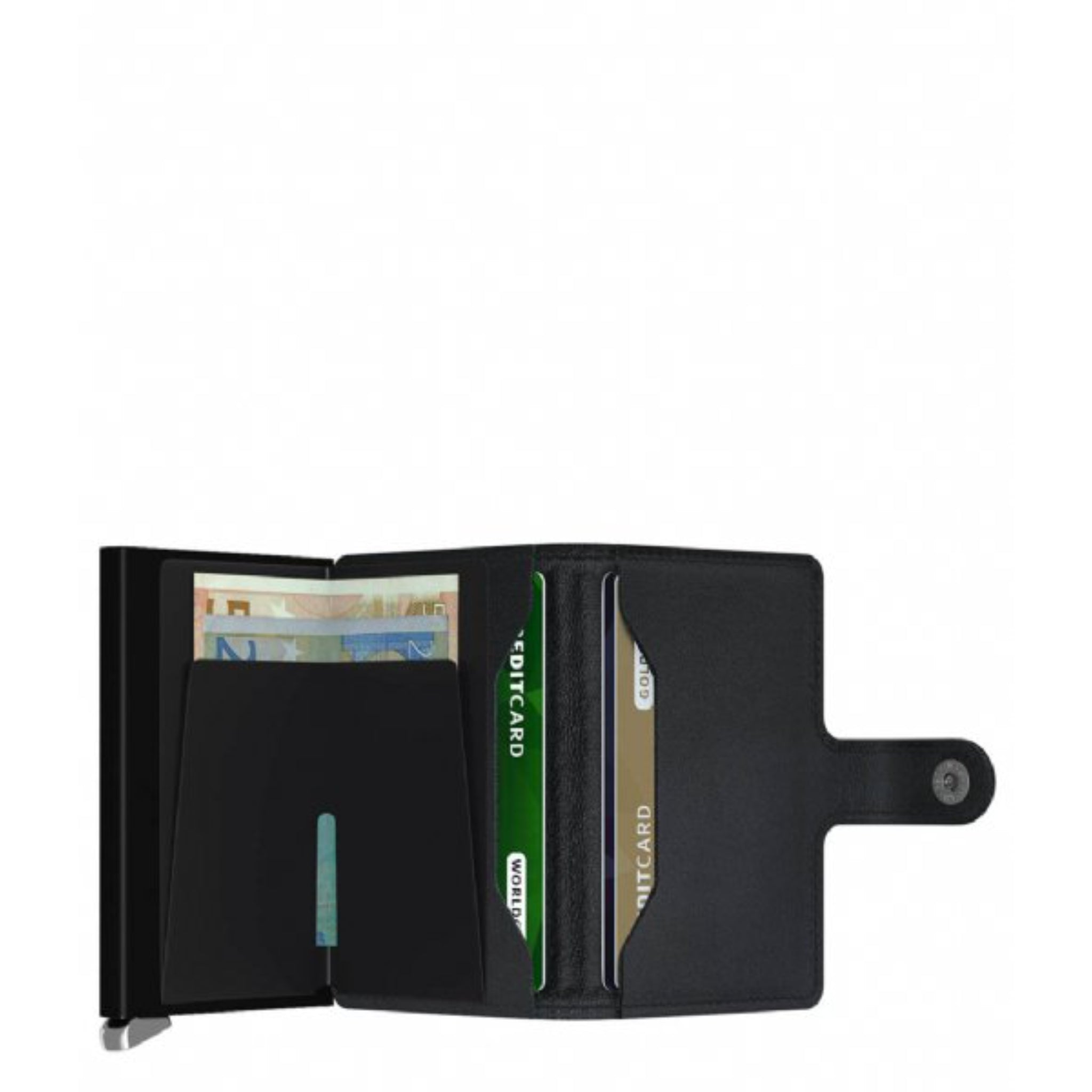 Secrid RFID Premium Miniwallet - Emboss Lines Black