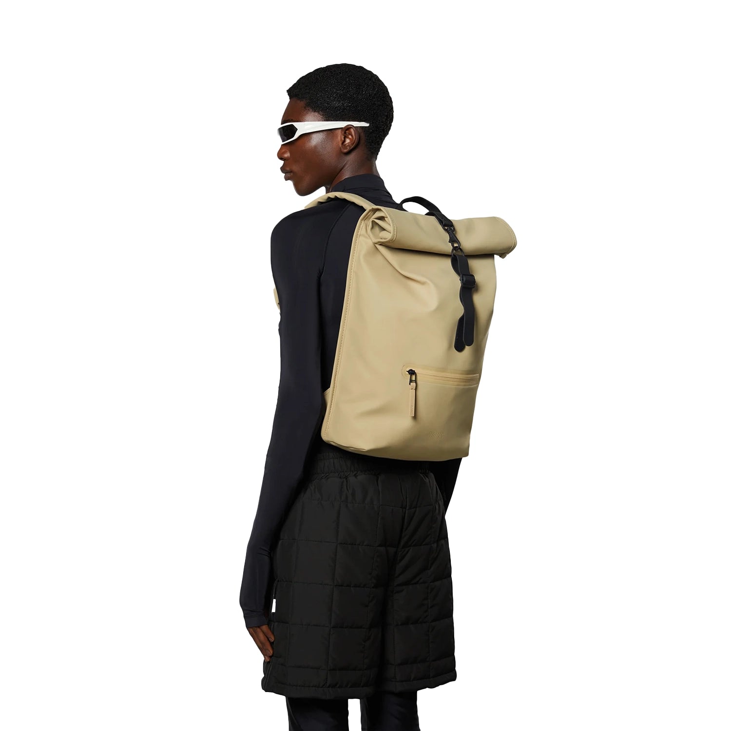 Rains Rolltop Rucksack - Sand