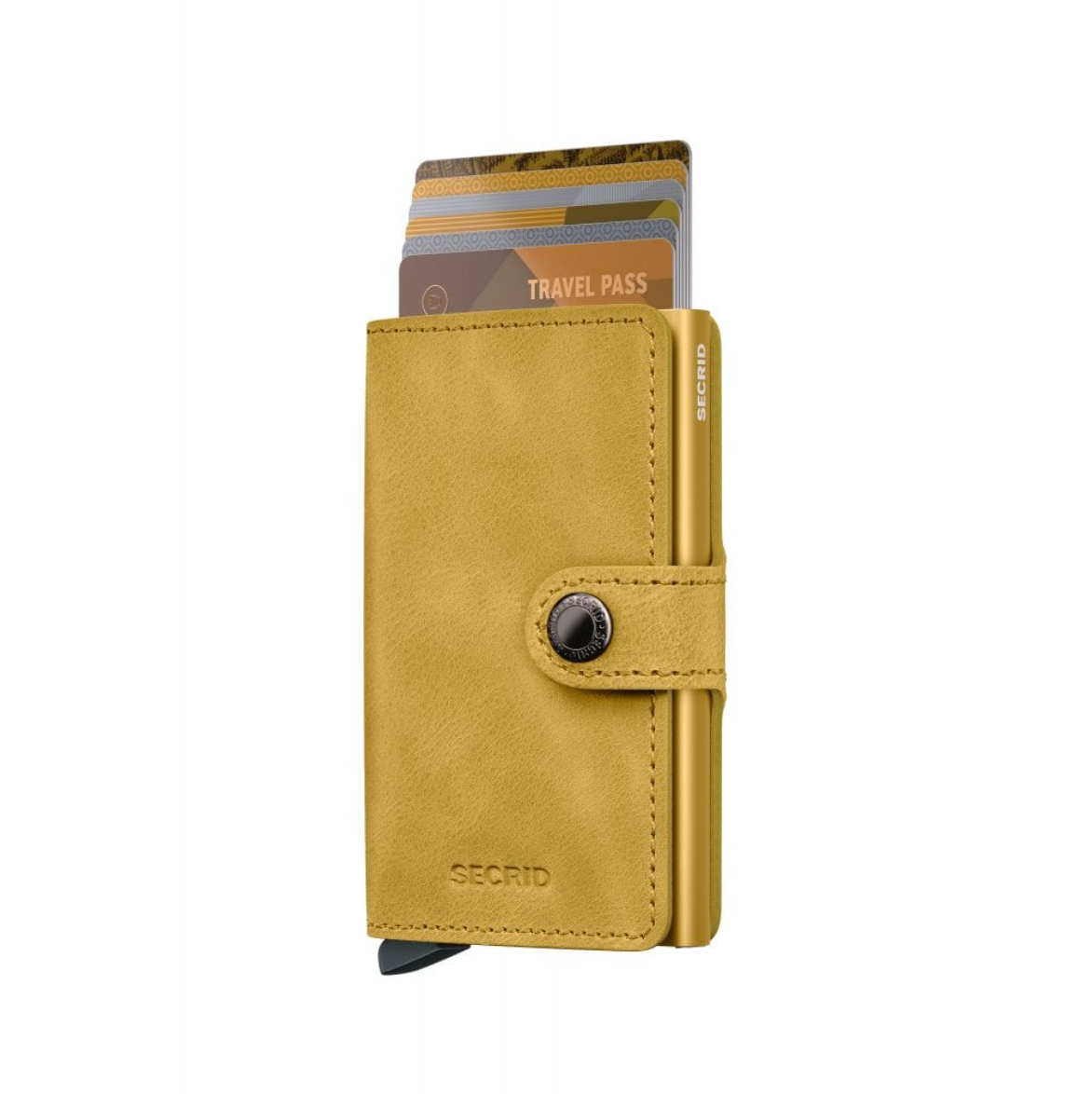RFID Miniwallet - Vintage Yellow